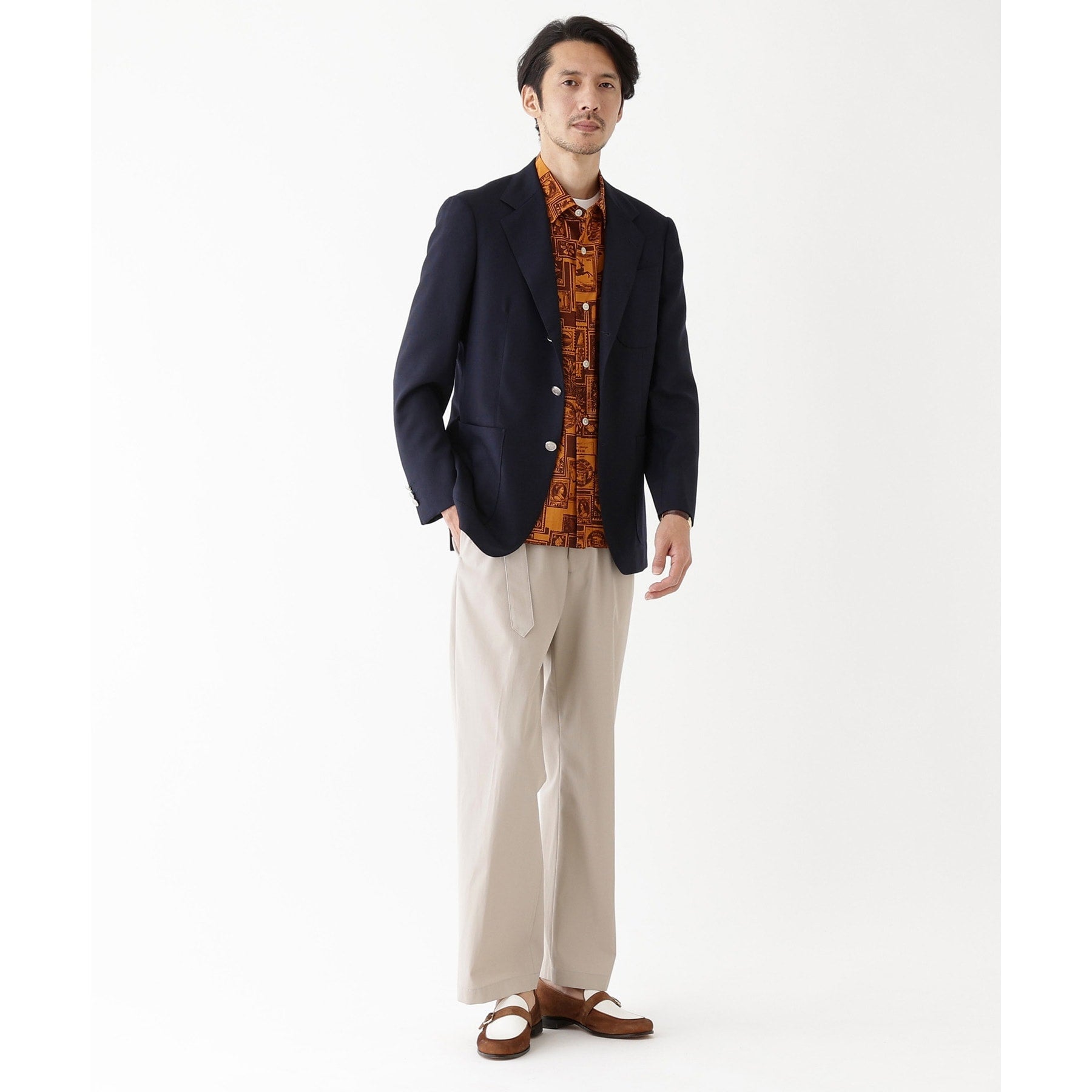 タケオキクチ TAKEO KIKUCHI ゴードスエードスリッポンローファー (キャメルブラウン(541)) キャメルブラウン(541)