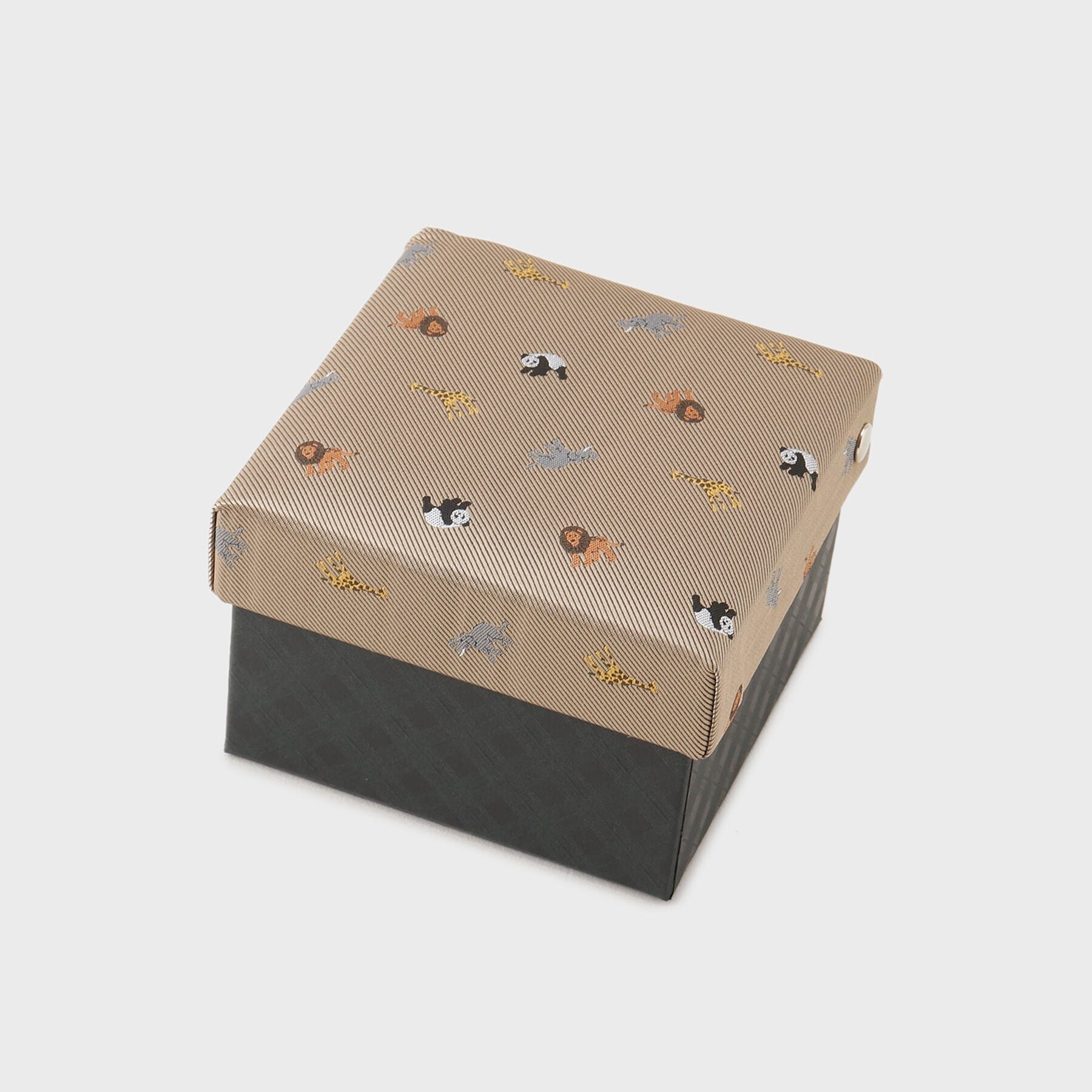 タケオキクチ TAKEO KIKUCHI 【アニマル柄】ネクタイ&タイバーBOXセット (ネイビー(094)) ネイビー(094)