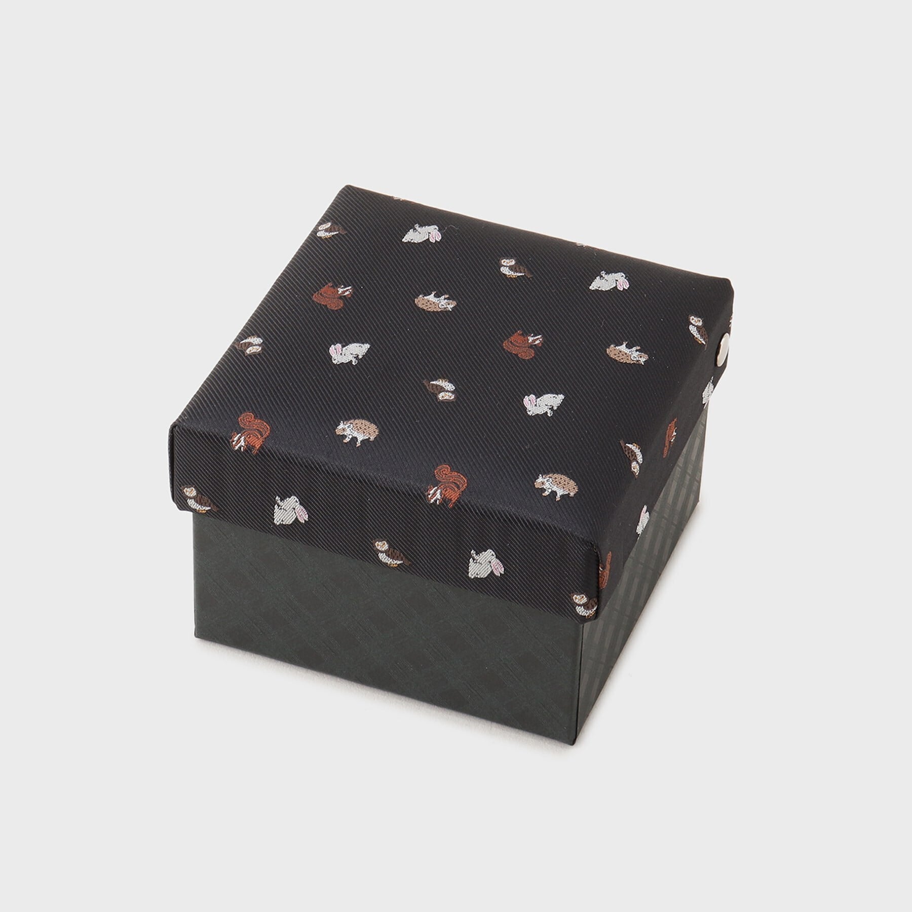 タケオキクチ TAKEO KIKUCHI 【アニマル柄】ネクタイ&タイバーBOXセット (ネイビー(094)) ネイビー(094)