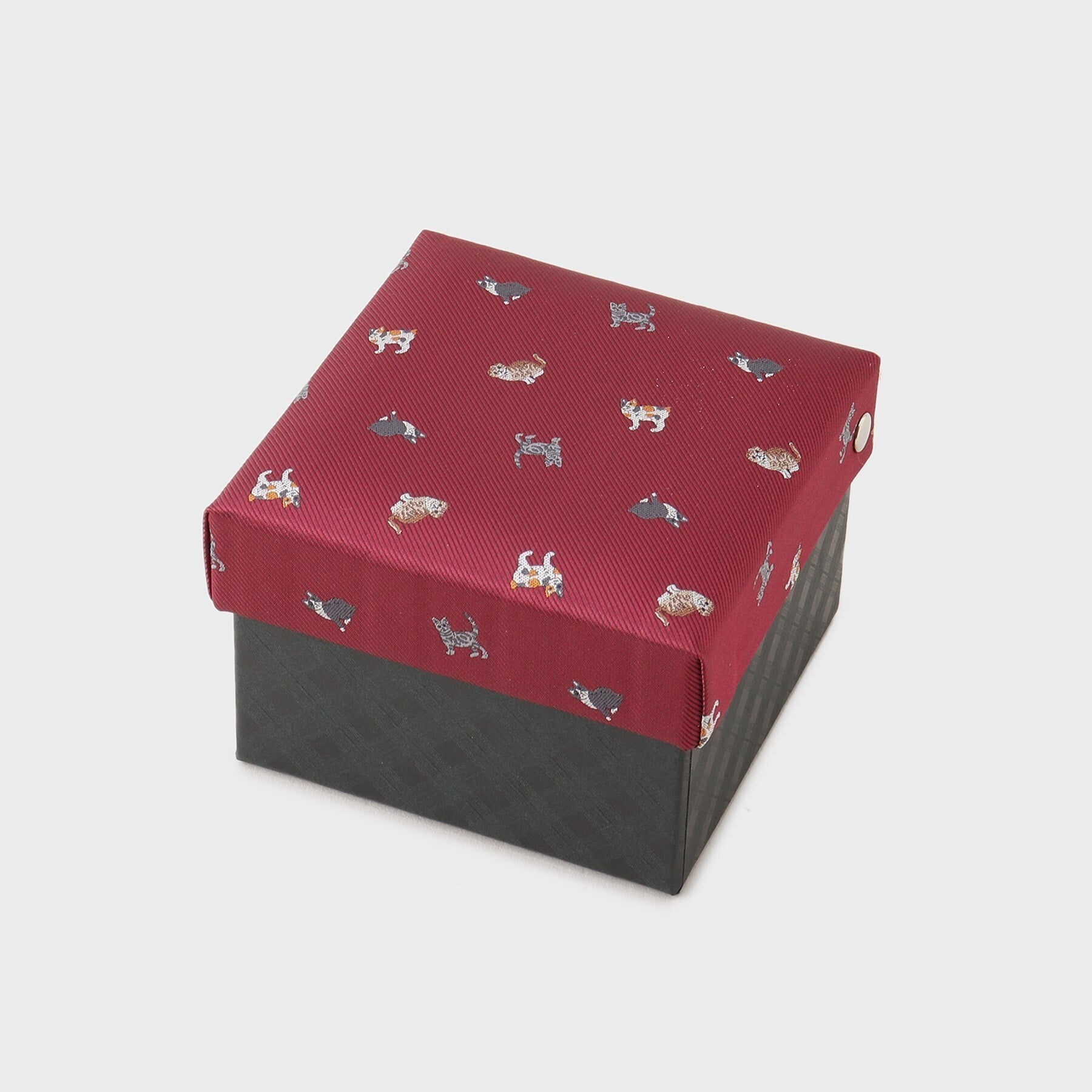 タケオキクチ TAKEO KIKUCHI 【アニマル柄】ネクタイ&タイバーBOXセット (ネイビー(094)) ネイビー(094)