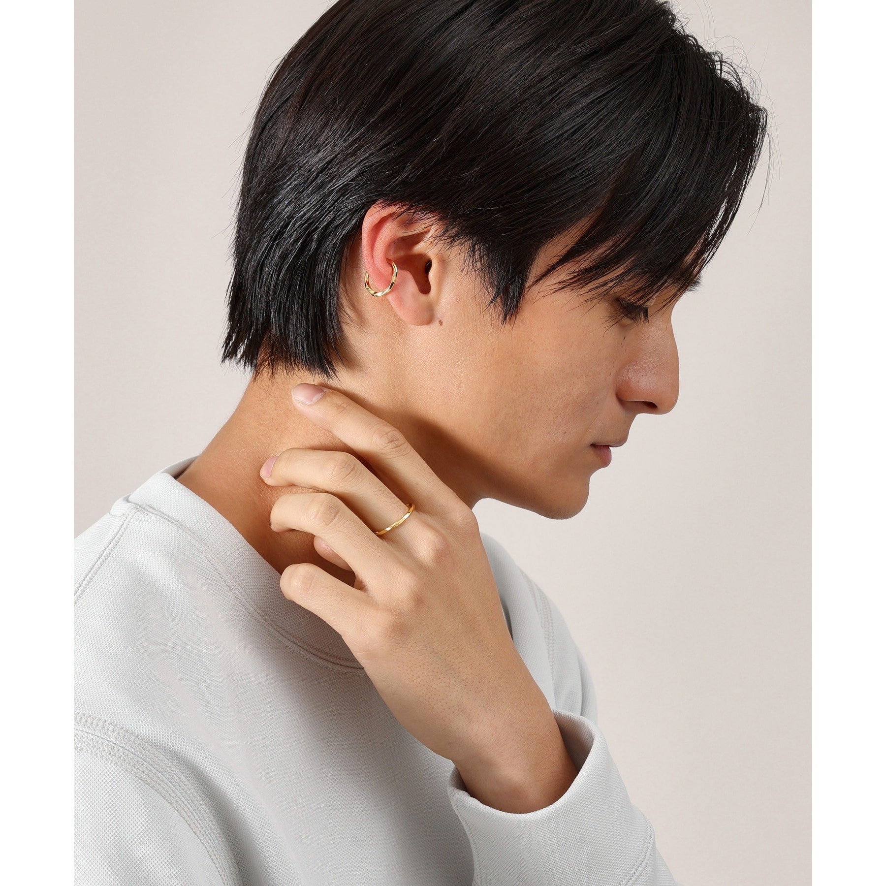 タケオキクチ TAKEO KIKUCHI ツイストリング (ゴールド(007)) ゴールド(007)