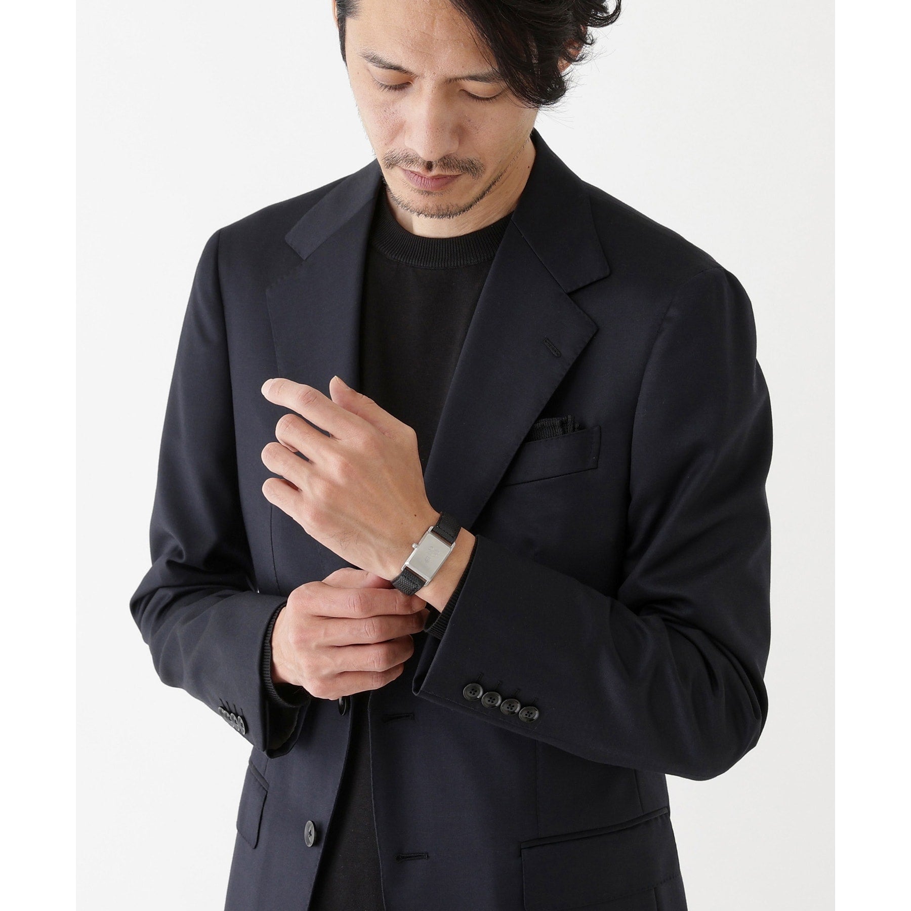 タケオキクチ TAKEO KIKUCHI ウォッチ型ブレスレット (ブラック(019)) ブラック(019)