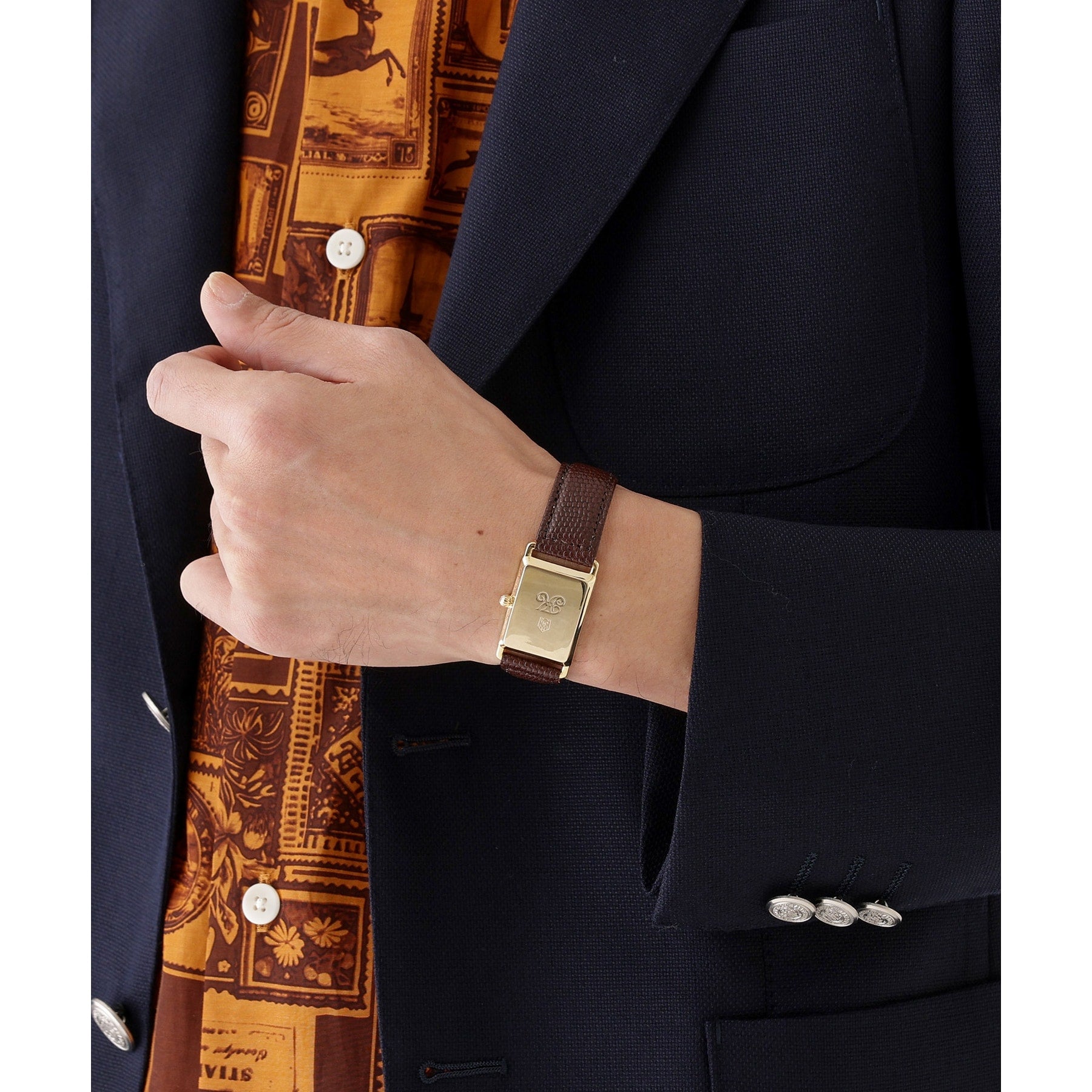 タケオキクチ TAKEO KIKUCHI ウォッチ型ブレスレット (ブラック(019)) ブラック(019)