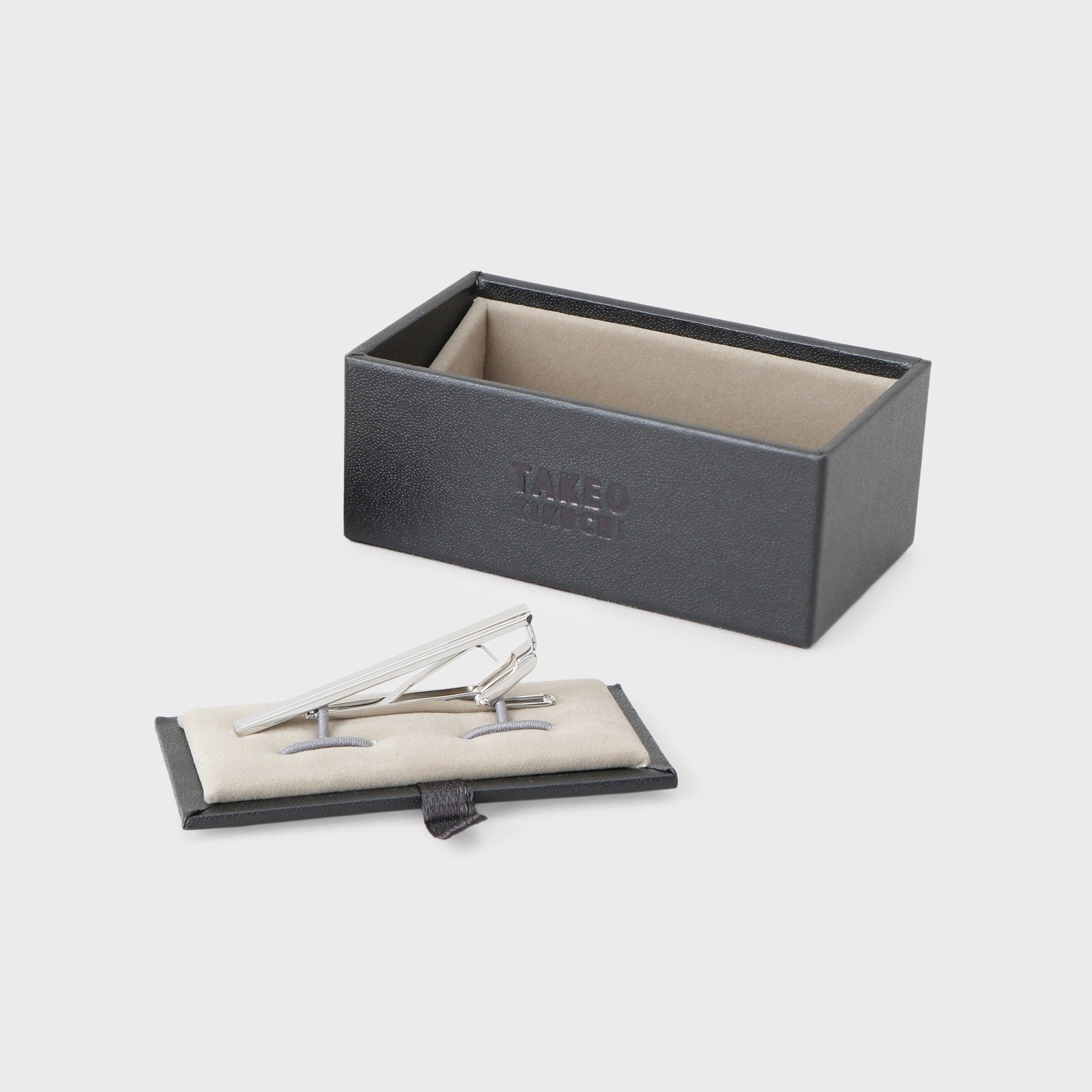 タケオキクチ TAKEO KIKUCHI ヴァルタータイバー ー 日本製の洗練された真鍮タイバー (シルバー(006)) シルバー(006)