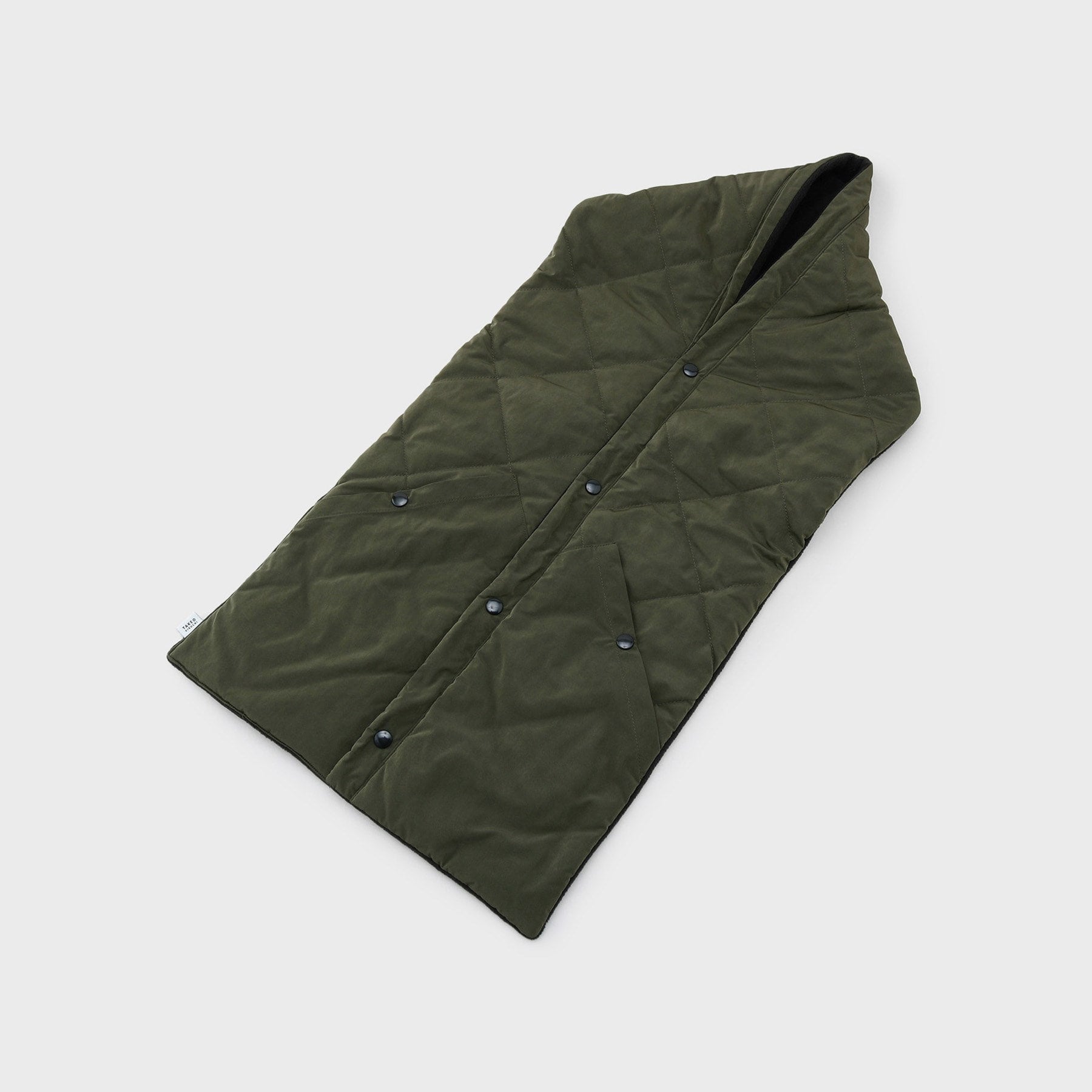 タケオキクチ TAKEO KIKUCHI 中綿マフラーベスト (グリーン(025)) グリーン(025)