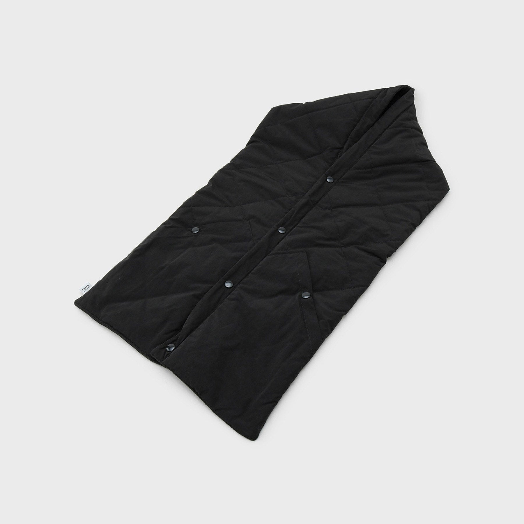 タケオキクチ TAKEO KIKUCHI 中綿マフラーベスト (ブラック(019)) ブラック(019)