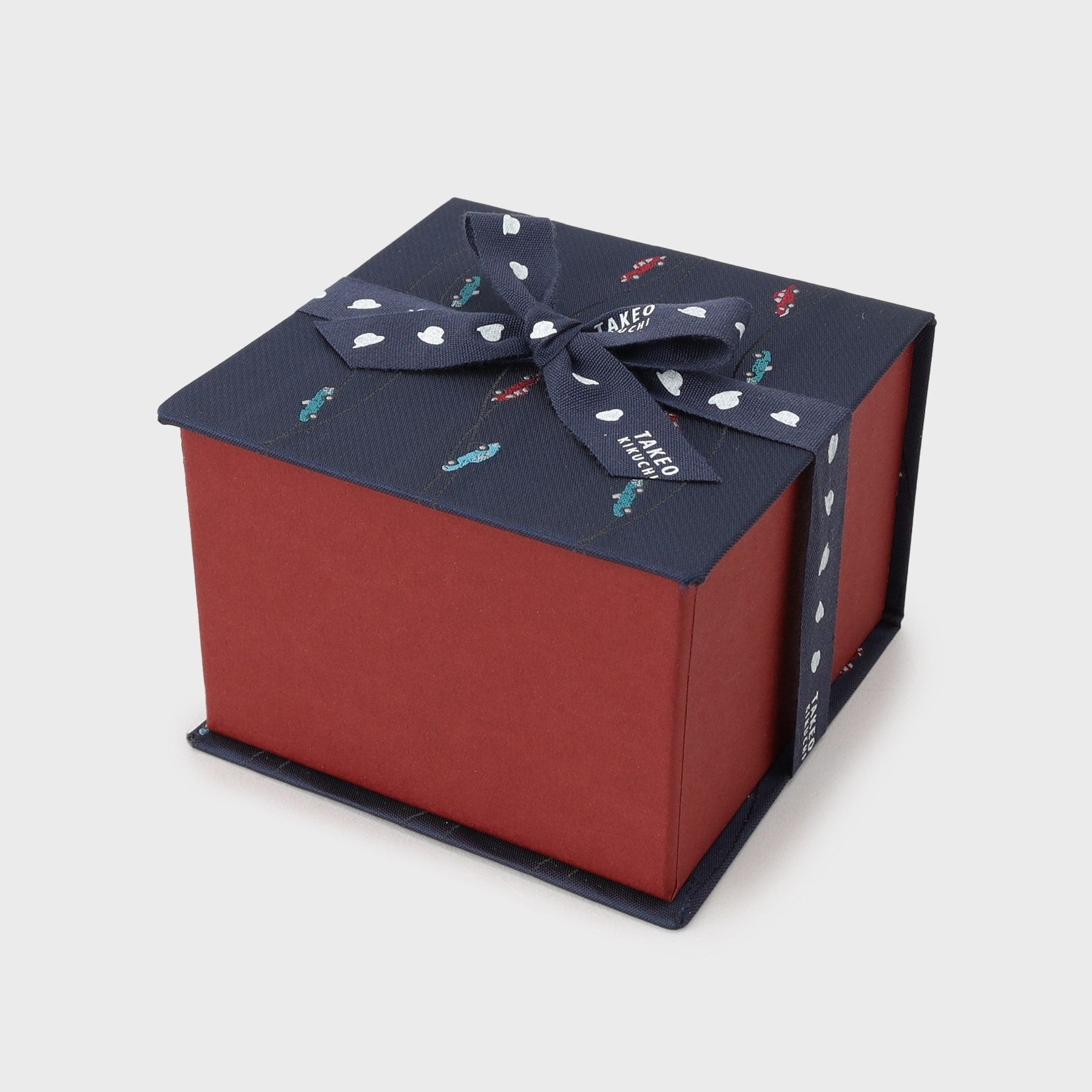 タケオキクチ TAKEO KIKUCHI 【BOXセット】クラシックシャドーストライプ ネクタイ&タイバー (ネイビー(094)) ネイビー(094)