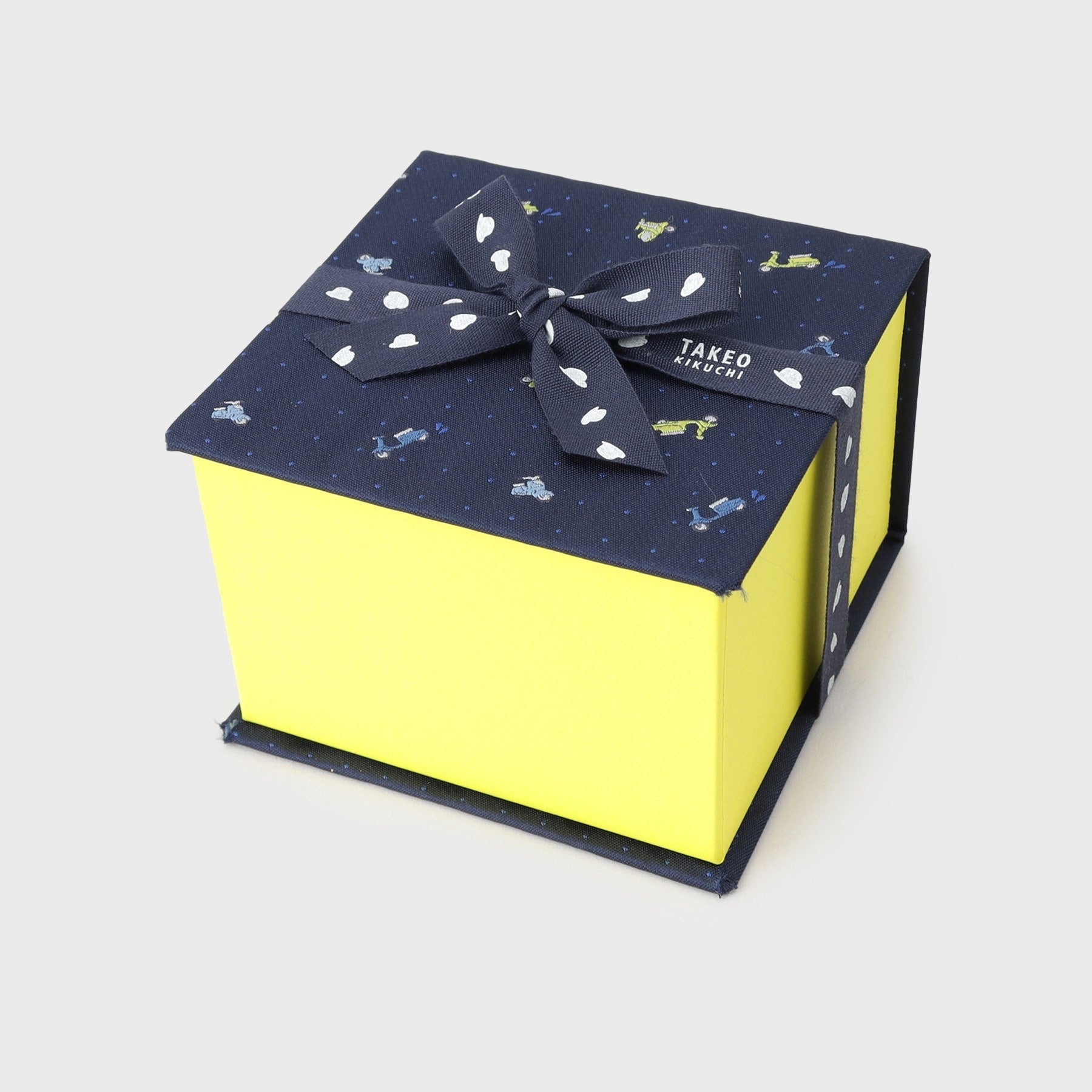 タケオキクチ TAKEO KIKUCHI 【BOXセット】クラシックシャドーストライプ ネクタイ&タイバー (ネイビー(094)) ネイビー(094)