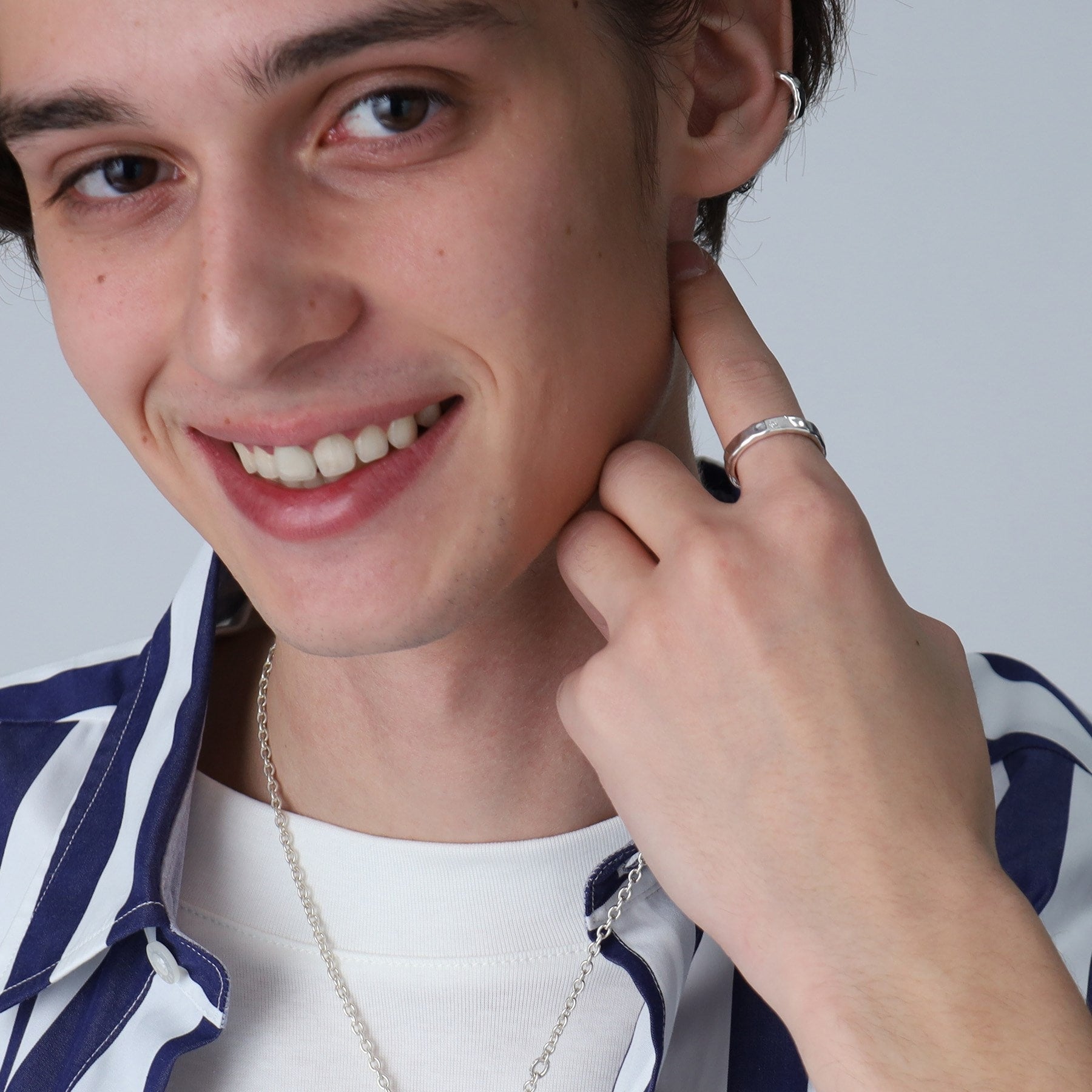 タケオキクチ TAKEO KIKUCHI テクスチャーシルバーリング (シルバー(006)) シルバー(006)