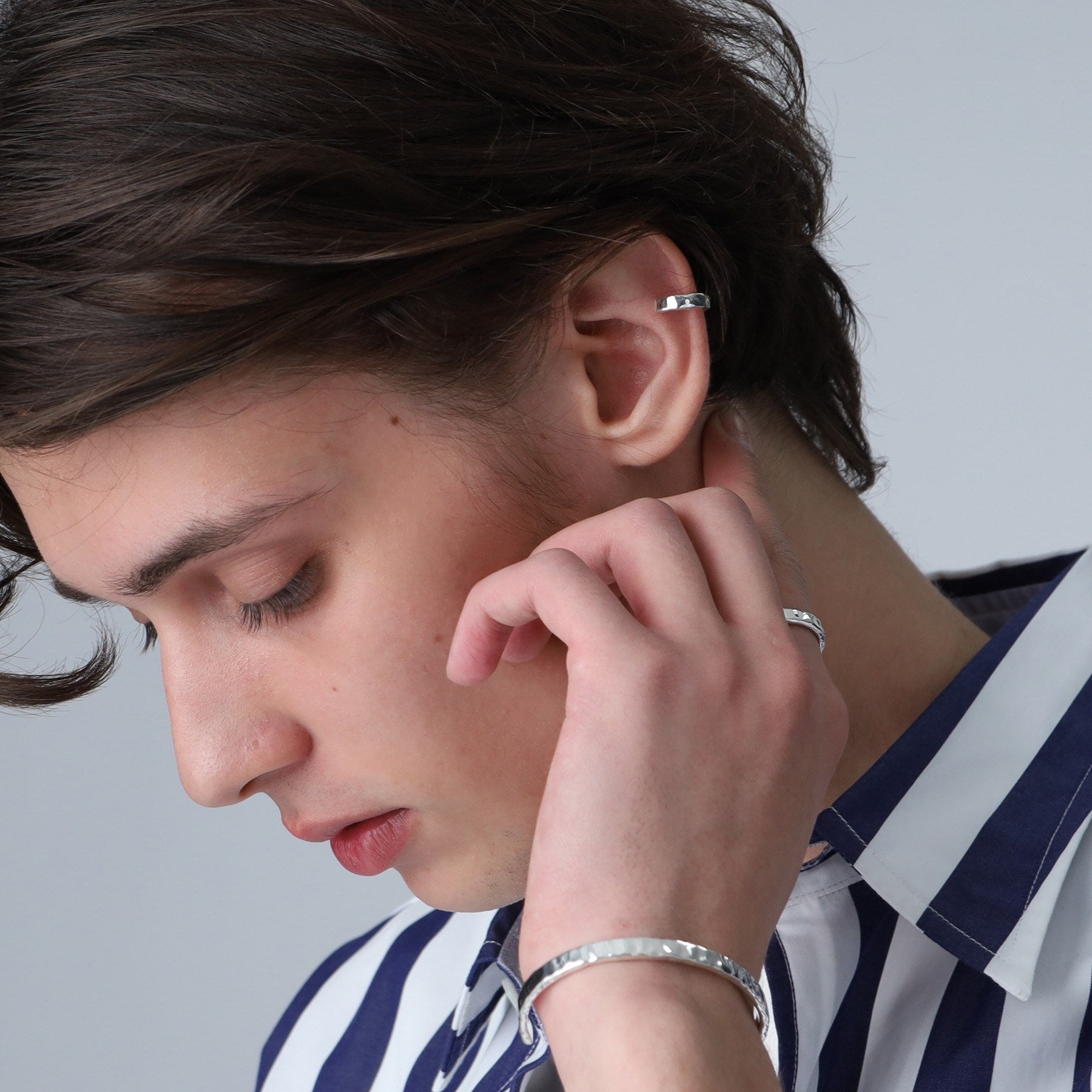 タケオキクチ TAKEO KIKUCHI テクスチャーシルバーリング (シルバー(006)) シルバー(006)