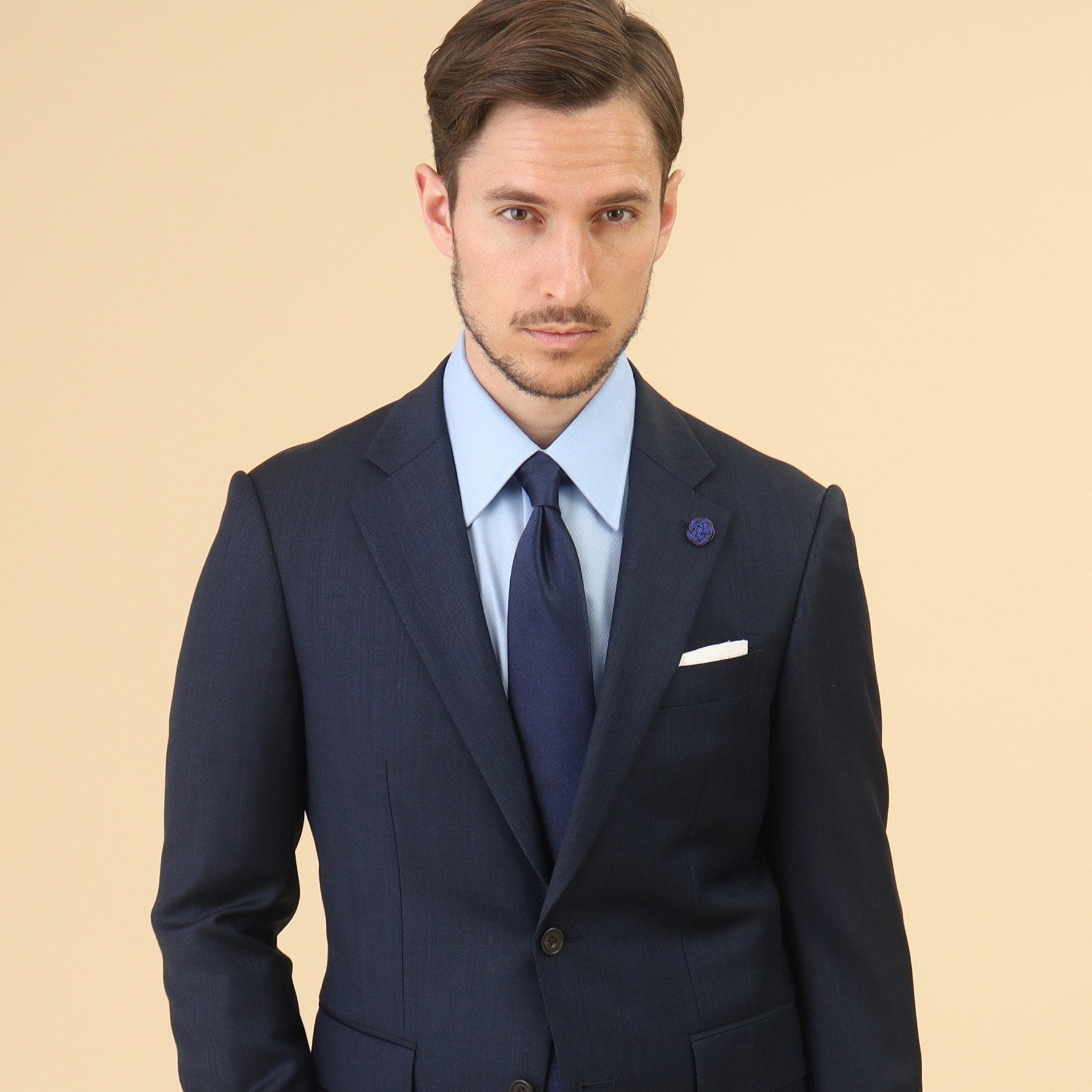 タケオキクチ TAKEO KIKUCHI 【職人の極み】 サテンモガ メランジネクタイ (ネイビー(093)) ネイビー(093)