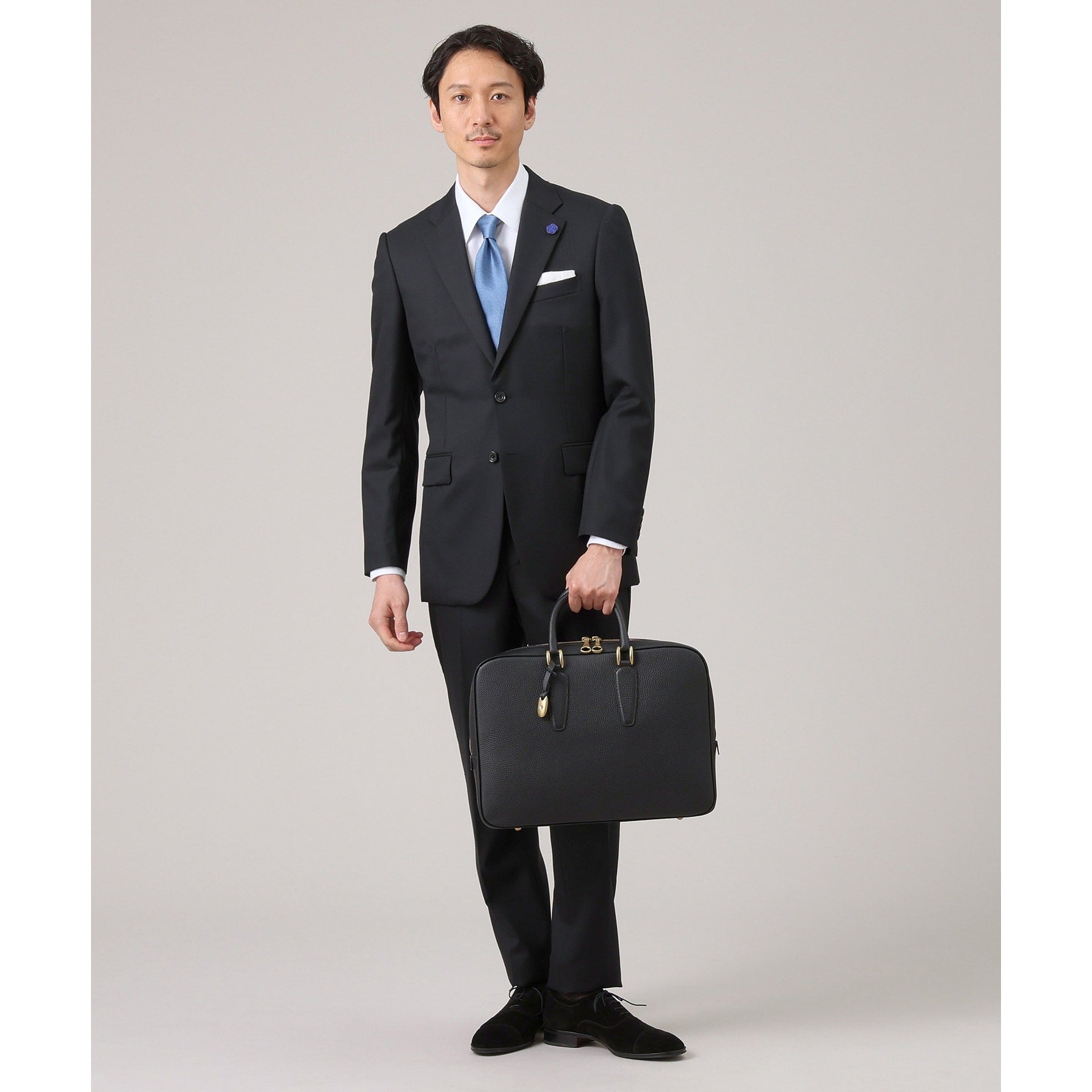 タケオキクチ TAKEO KIKUCHI 【職人の極み】 サテンモガ メランジネクタイ (ネイビー(093)) ネイビー(093)