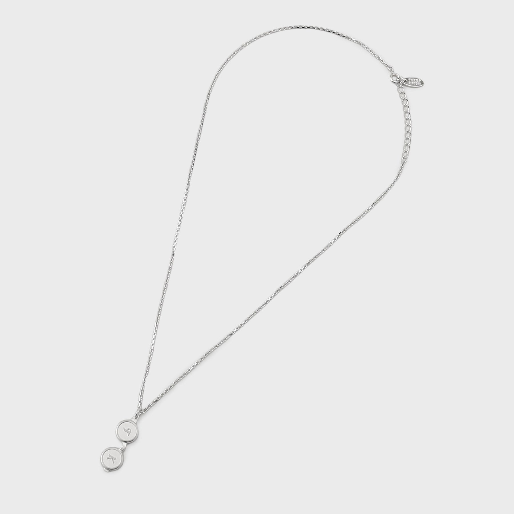 タケオキクチ TAKEO KIKUCHI 【Made in JAPAN】アーカイブ グラス ネックレス(ブラックシルバー(009)) ブラックシルバー(009)