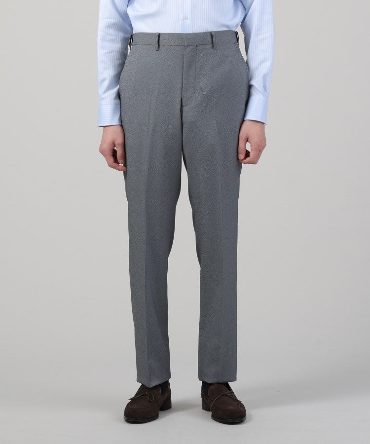 タケオキクチ TAKEO KIKUCHI 【Sサイズ~】メランジ シャークスキン ストレッチ パンツ (グレー(012)) グレー(012)