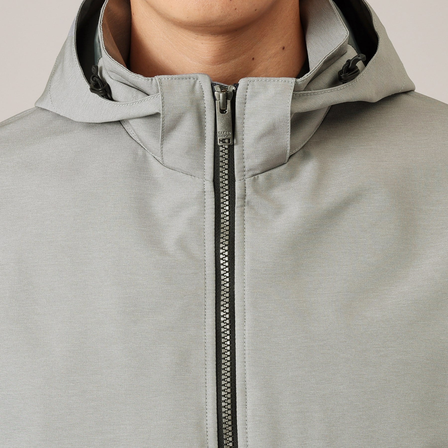 タケオキクチ TAKEO KIKUCHI ライトシェル フード ブルゾン (グレー(012)) グレー(012)