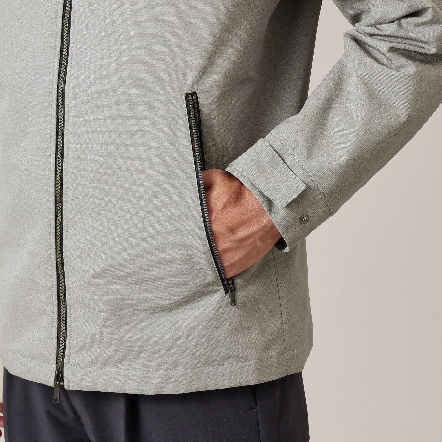 タケオキクチ TAKEO KIKUCHI ライトシェル フード ブルゾン (グレー(012)) グレー(012)