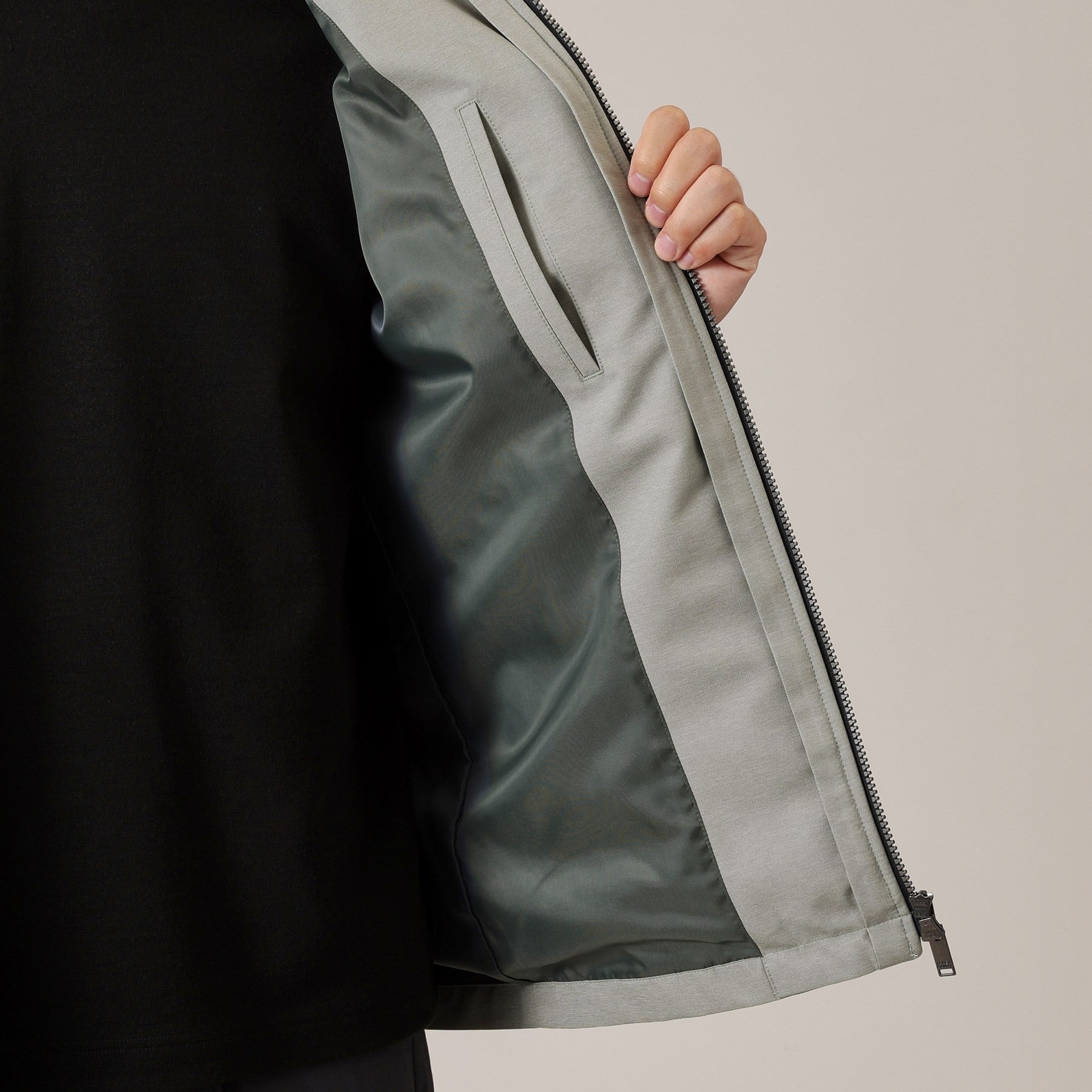 タケオキクチ TAKEO KIKUCHI ライトシェル フード ブルゾン (グレー(012)) グレー(012)