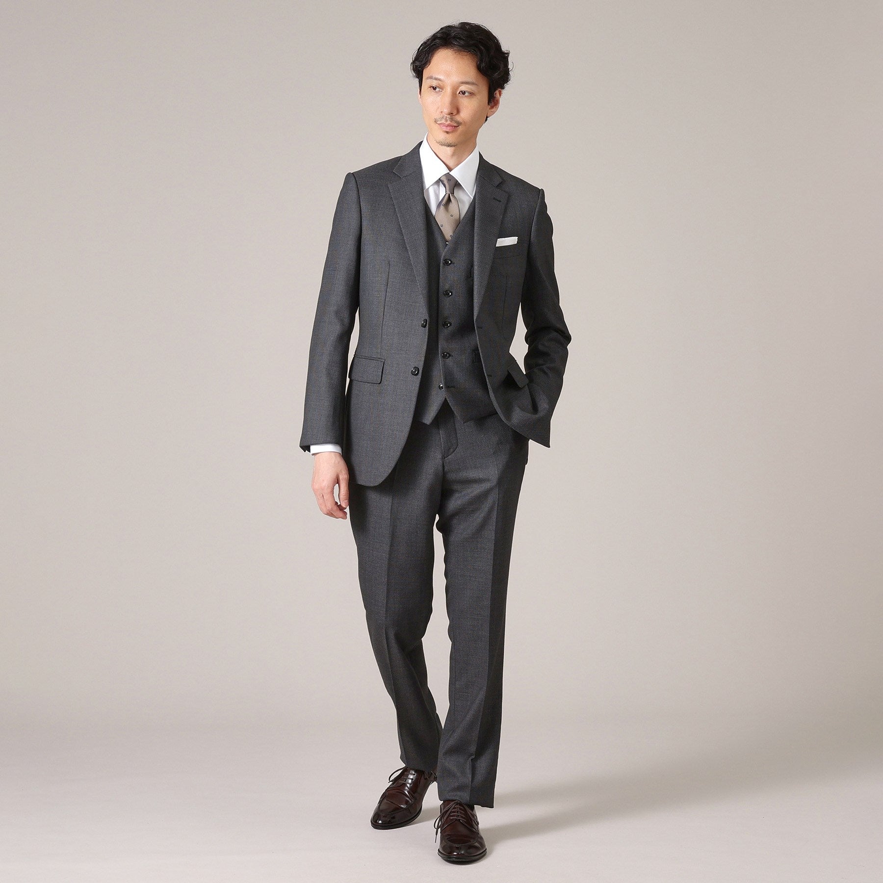 TAKEO KIKUCHI TAKEO KIKUCHI 鳥眼紋背心