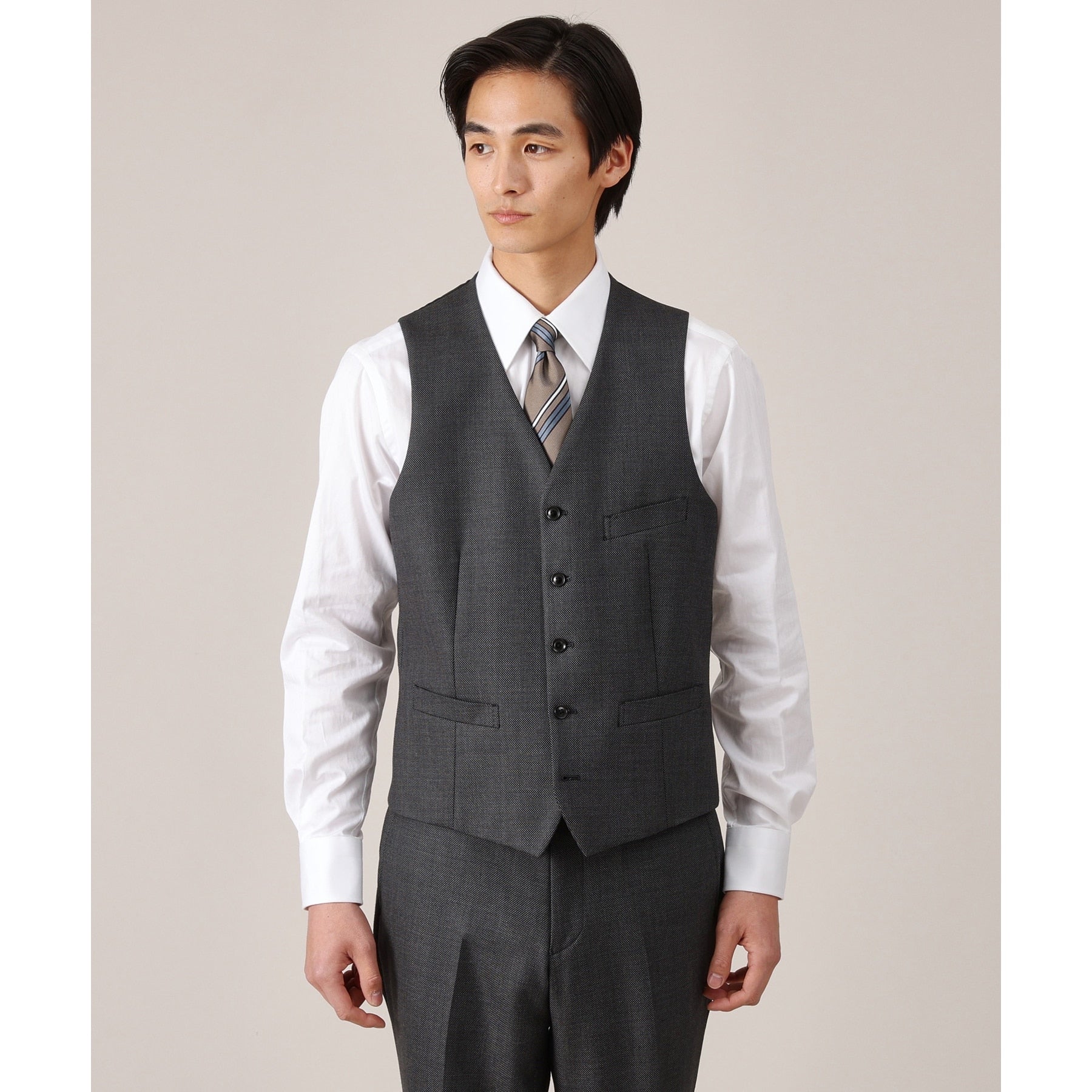 TAKEO KIKUCHI TAKEO KIKUCHI 鳥眼紋背心