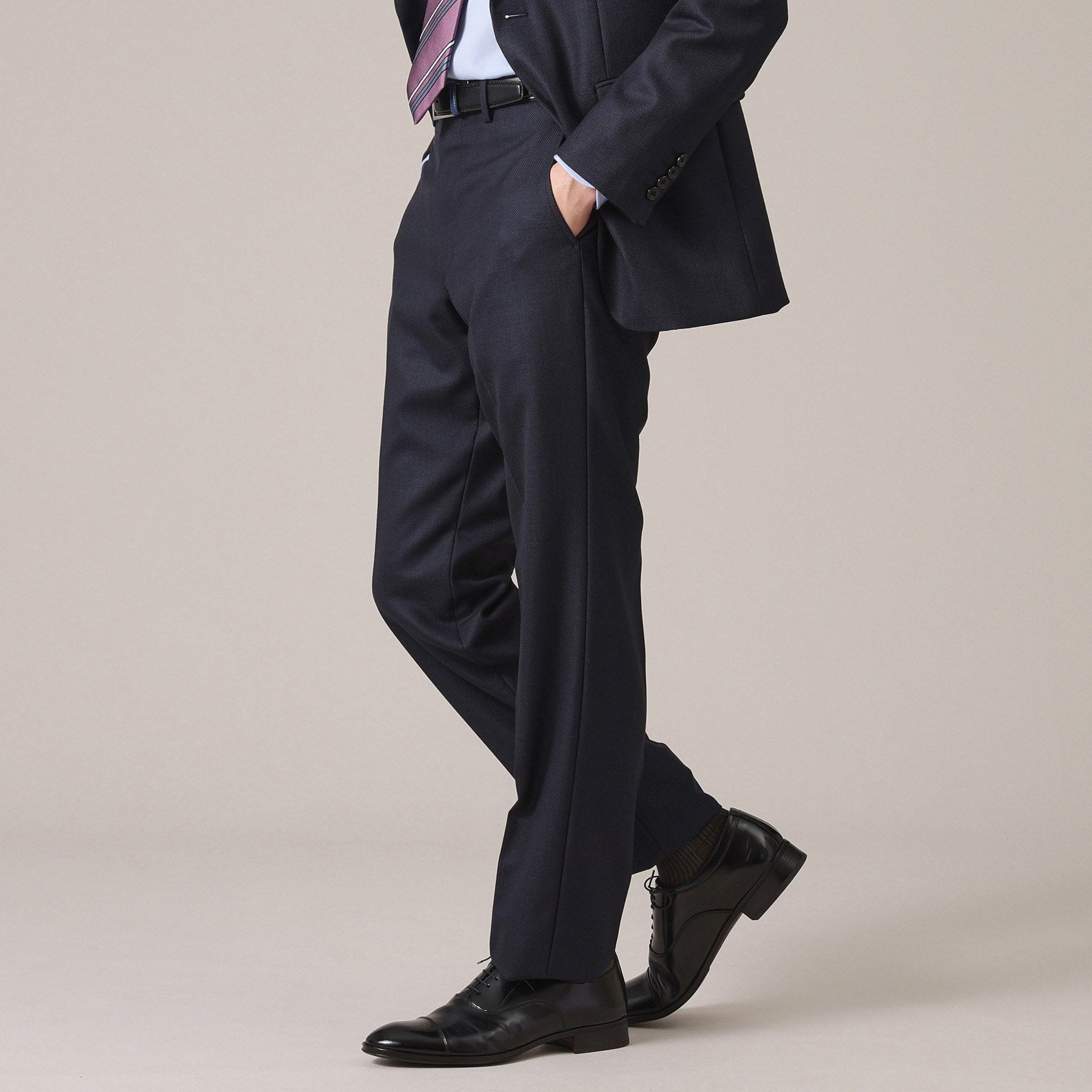 タケオキクチ TAKEO KIKUCHI バーズアイ スーツ (ネイビー(094)) ネイビー(094)