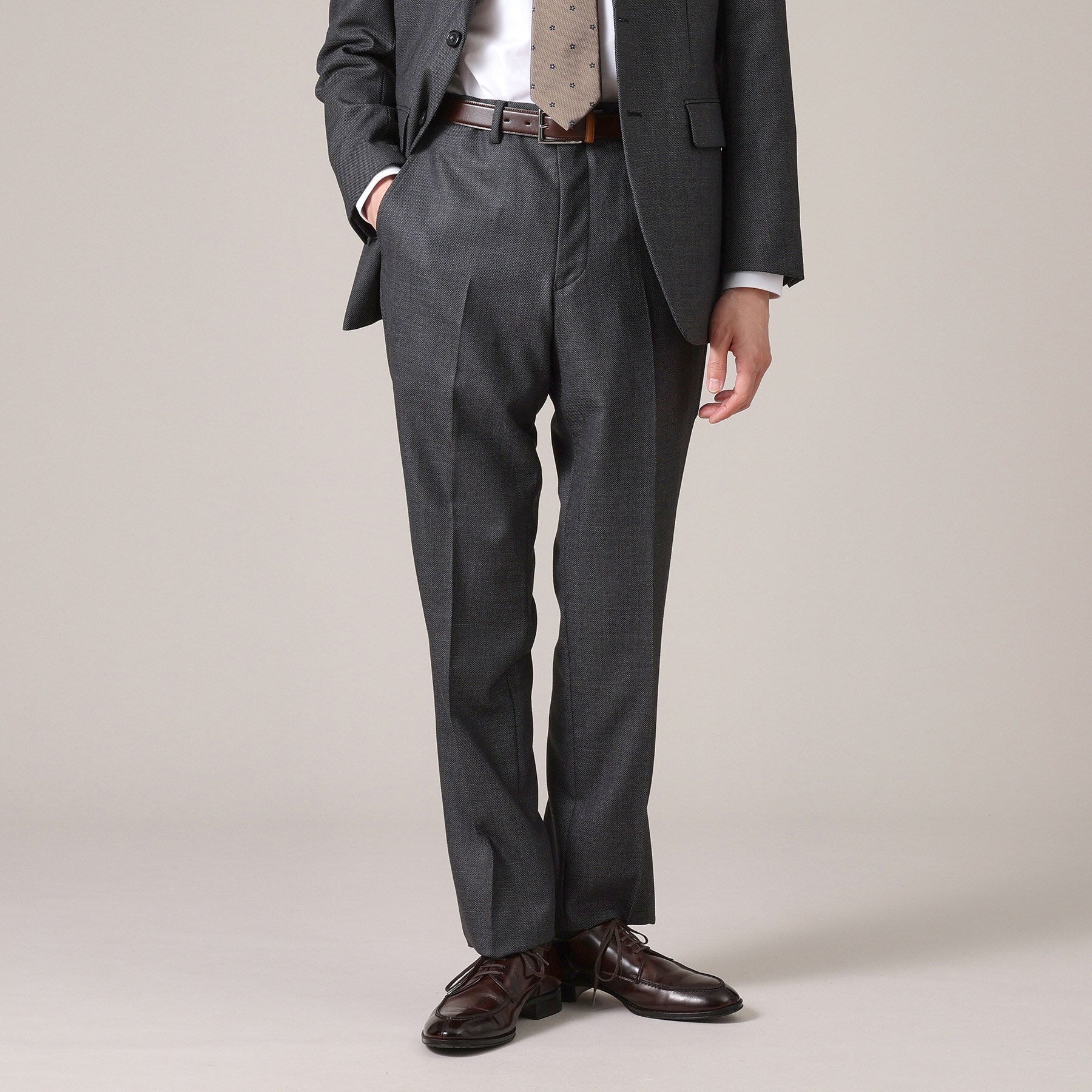 タケオキクチ TAKEO KIKUCHI バーズアイ スーツ (ネイビー(094)) ネイビー(094)