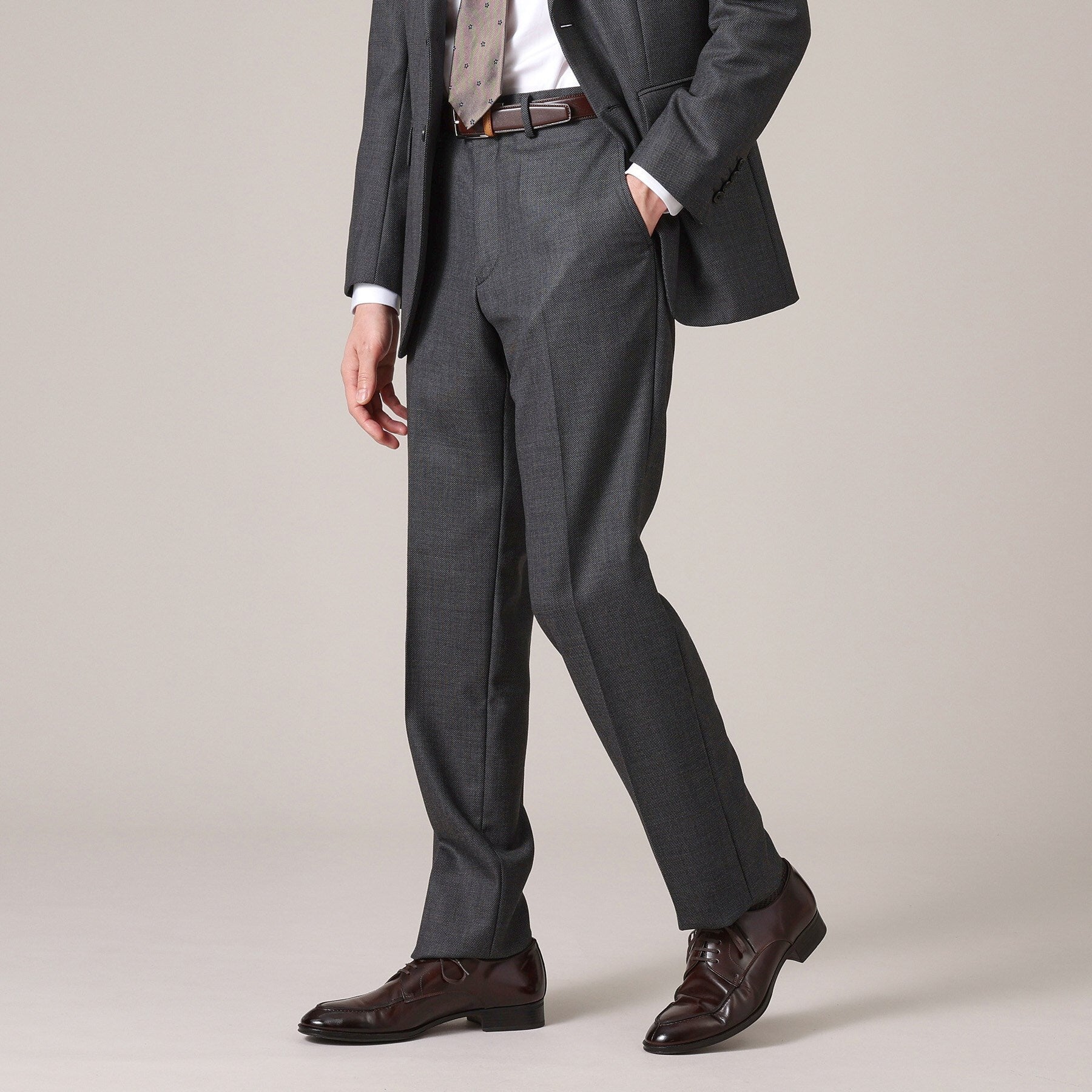 タケオキクチ TAKEO KIKUCHI バーズアイ スーツ (ネイビー(094)) ネイビー(094)