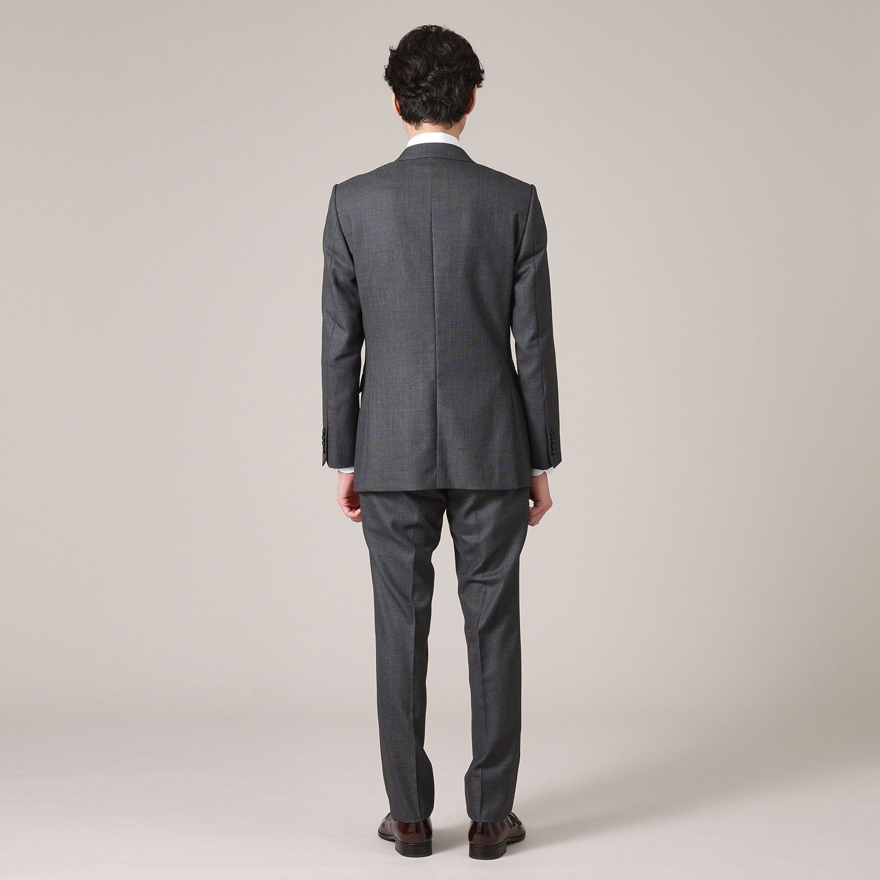 タケオキクチ TAKEO KIKUCHI バーズアイ スーツ (ネイビー(094)) ネイビー(094)