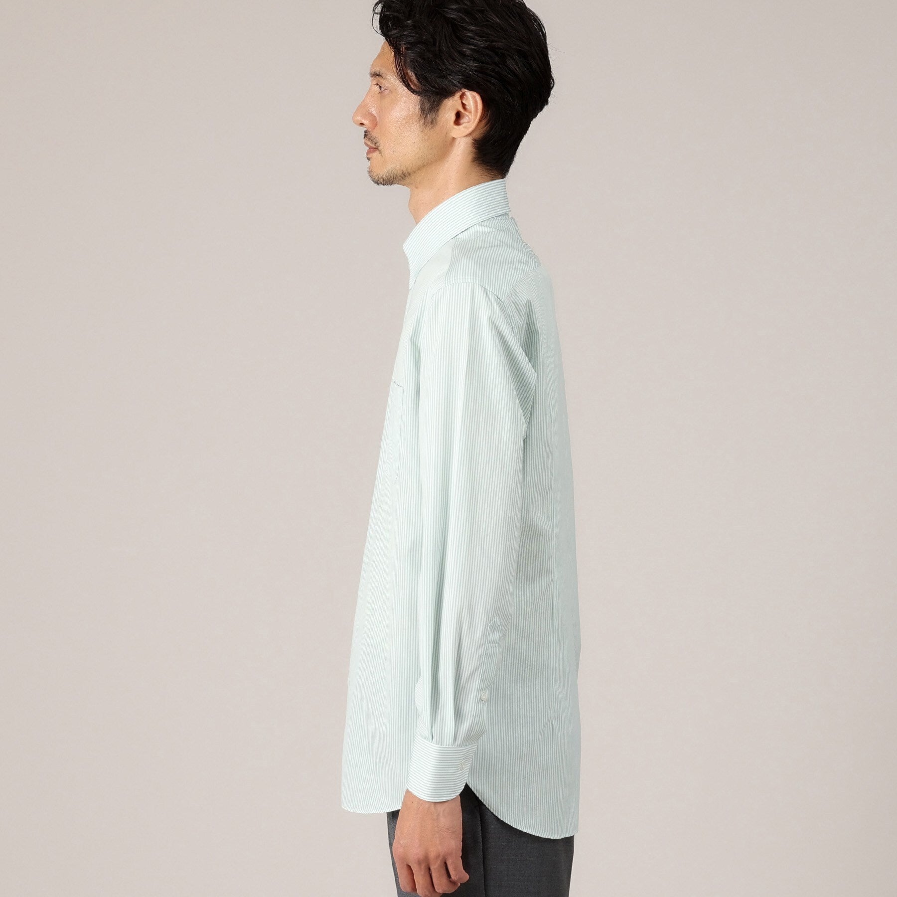 タケオキクチ TAKEO KIKUCHI ロンドンストライプ シャツ