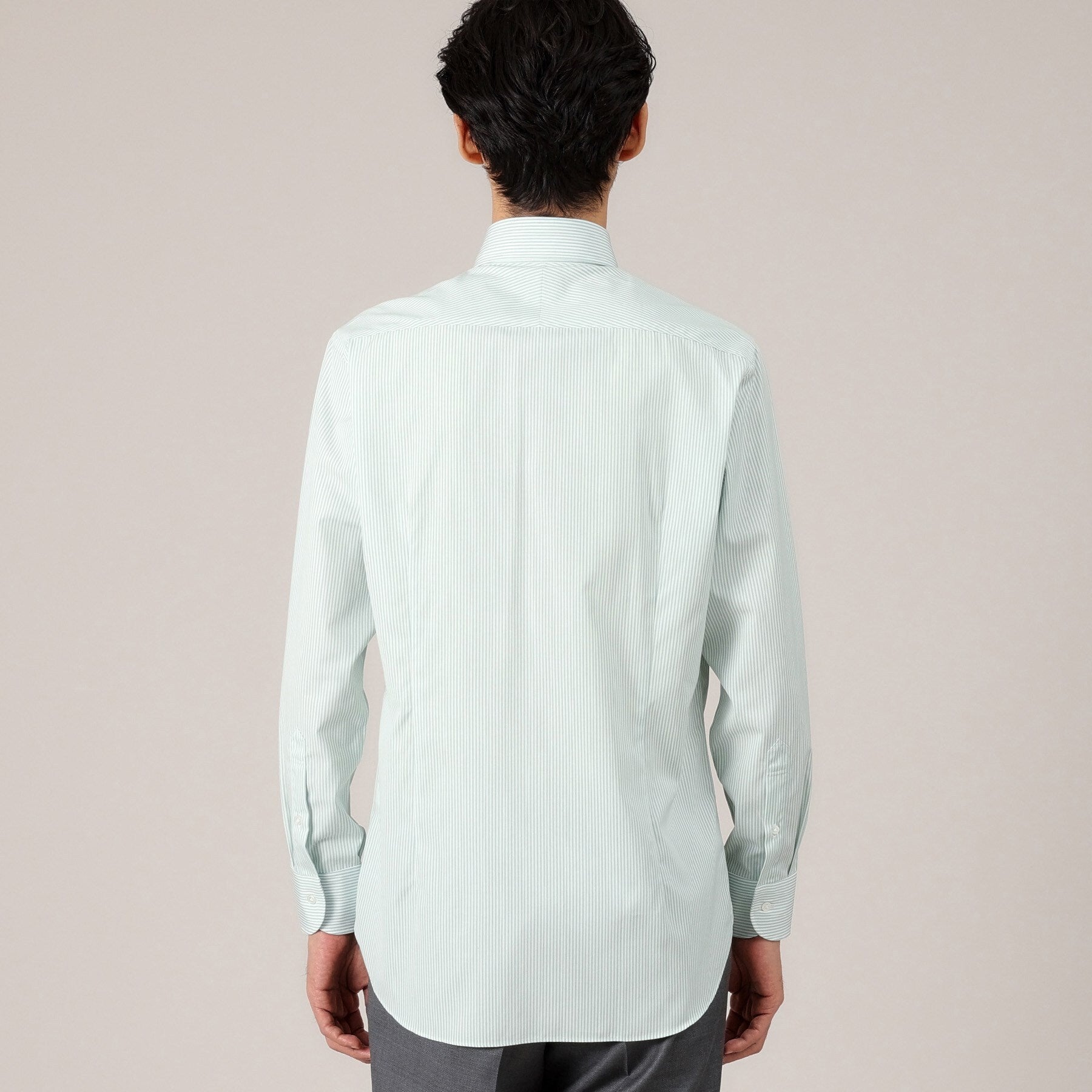 タケオキクチ TAKEO KIKUCHI ロンドンストライプ シャツ (ミントグリーン(221)) ミントグリーン(221)