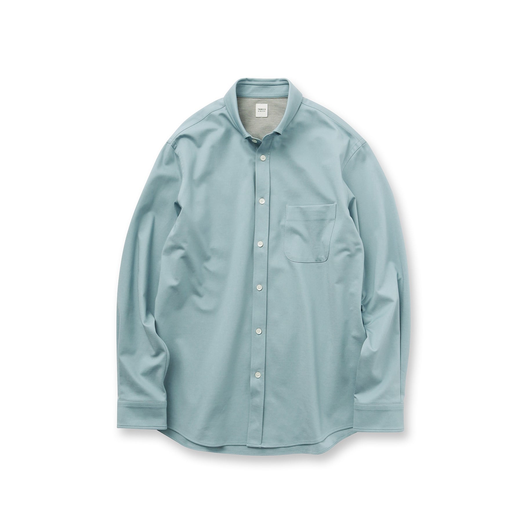 タケオキクチ TAKEO KIKUCHI 【Sサイズ~】ONOFF兼用 モクロディー ボタンダウンシャツ (ブルー(092)) ブルー(092)