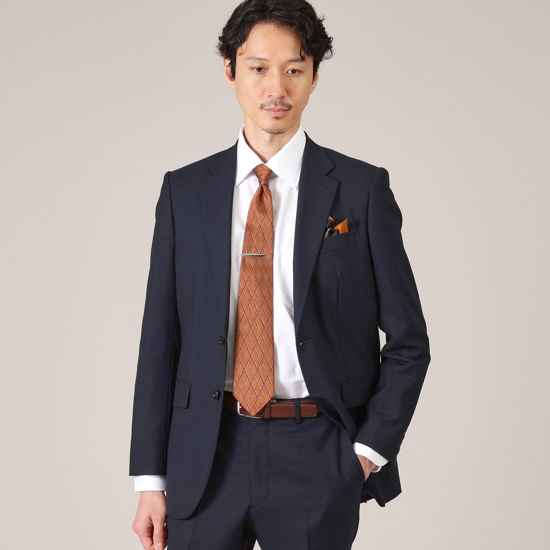 タケオキクチ TAKEO KIKUCHI グログラン セミワイドカラー シャツ (ホワイト(001)) ホワイト(001)