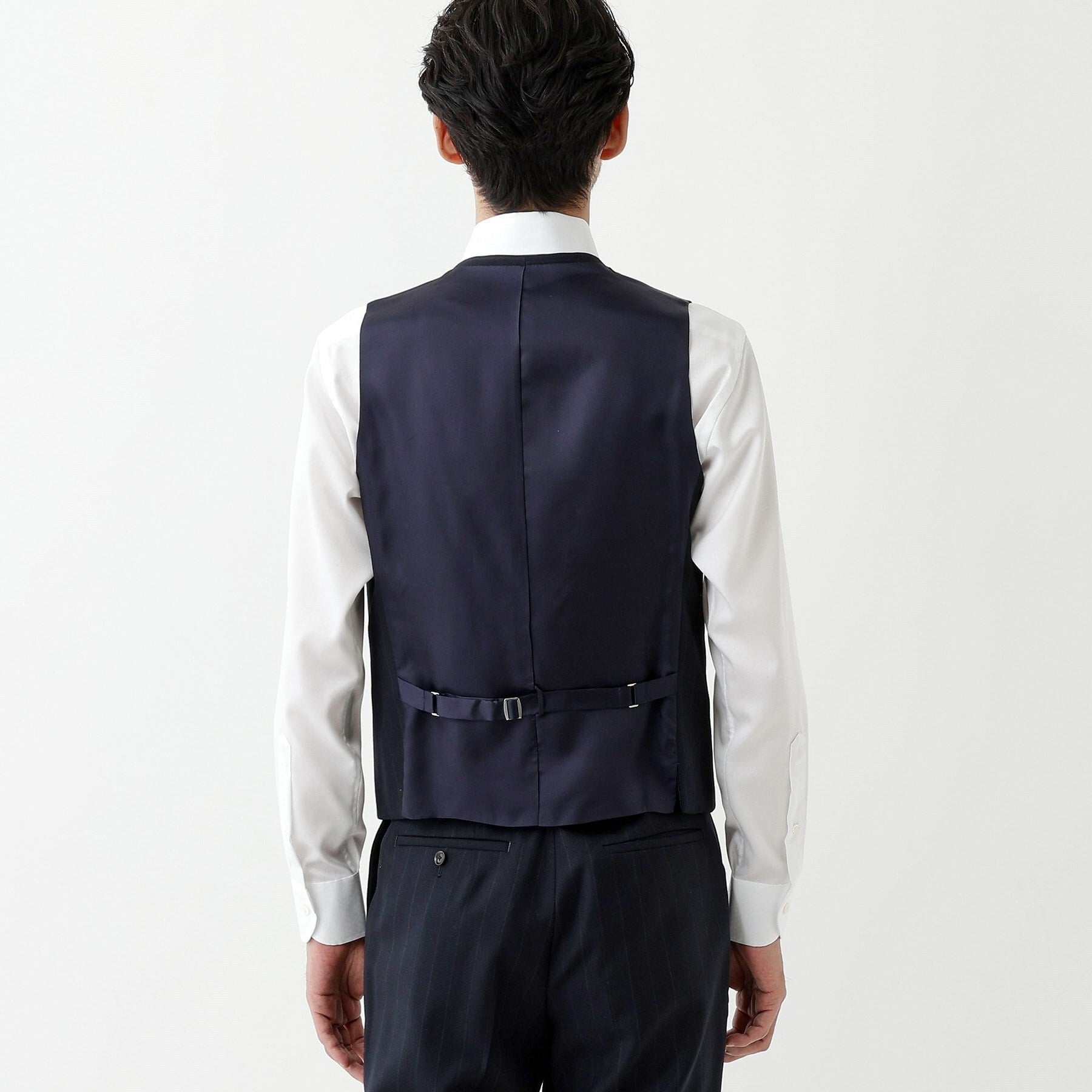 TAKEO KIKUCHI TAKEO KIKUCHI 【THE FLAGSHIP】矢絣條紋背心