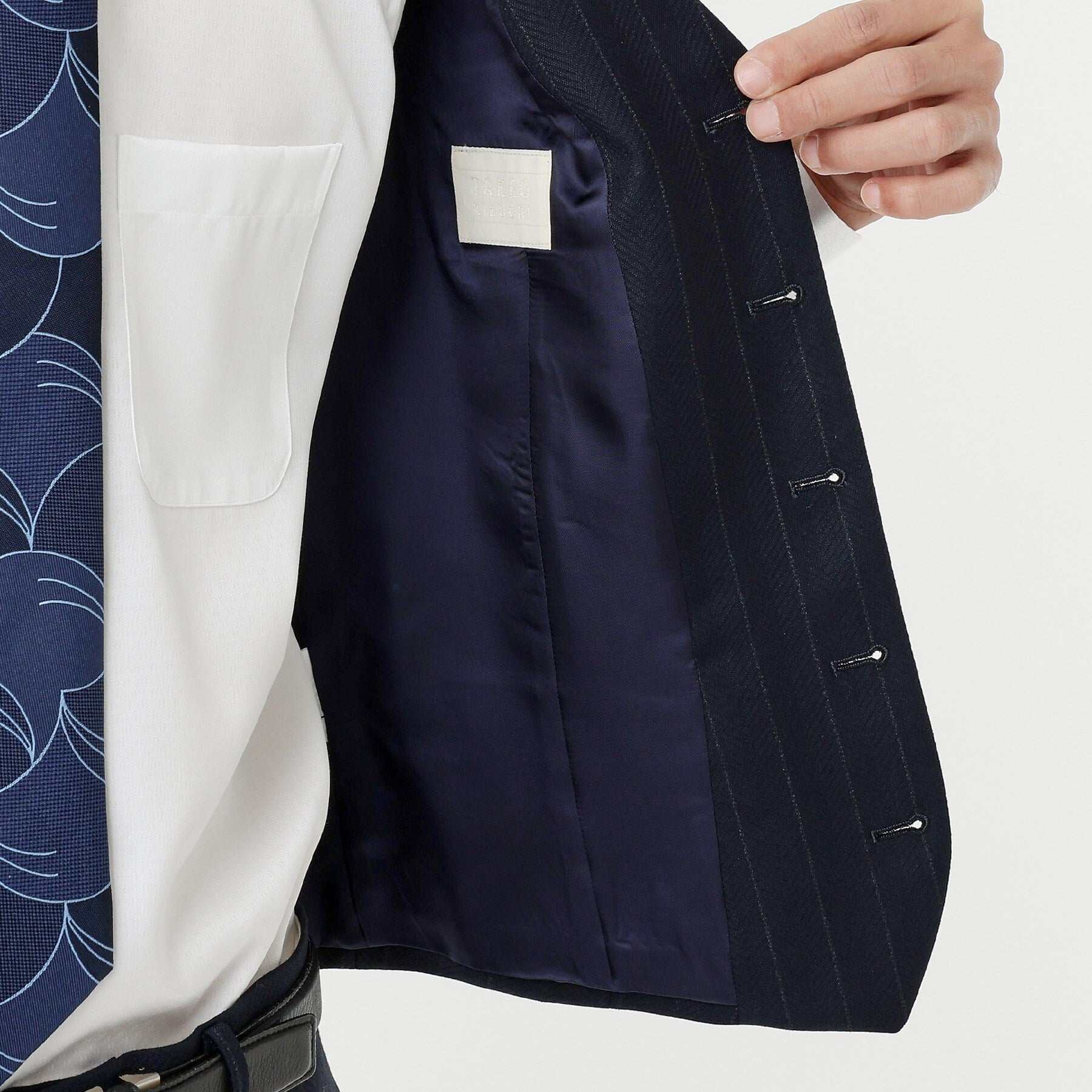 TAKEO KIKUCHI TAKEO KIKUCHI 【THE FLAGSHIP】矢絣條紋背心