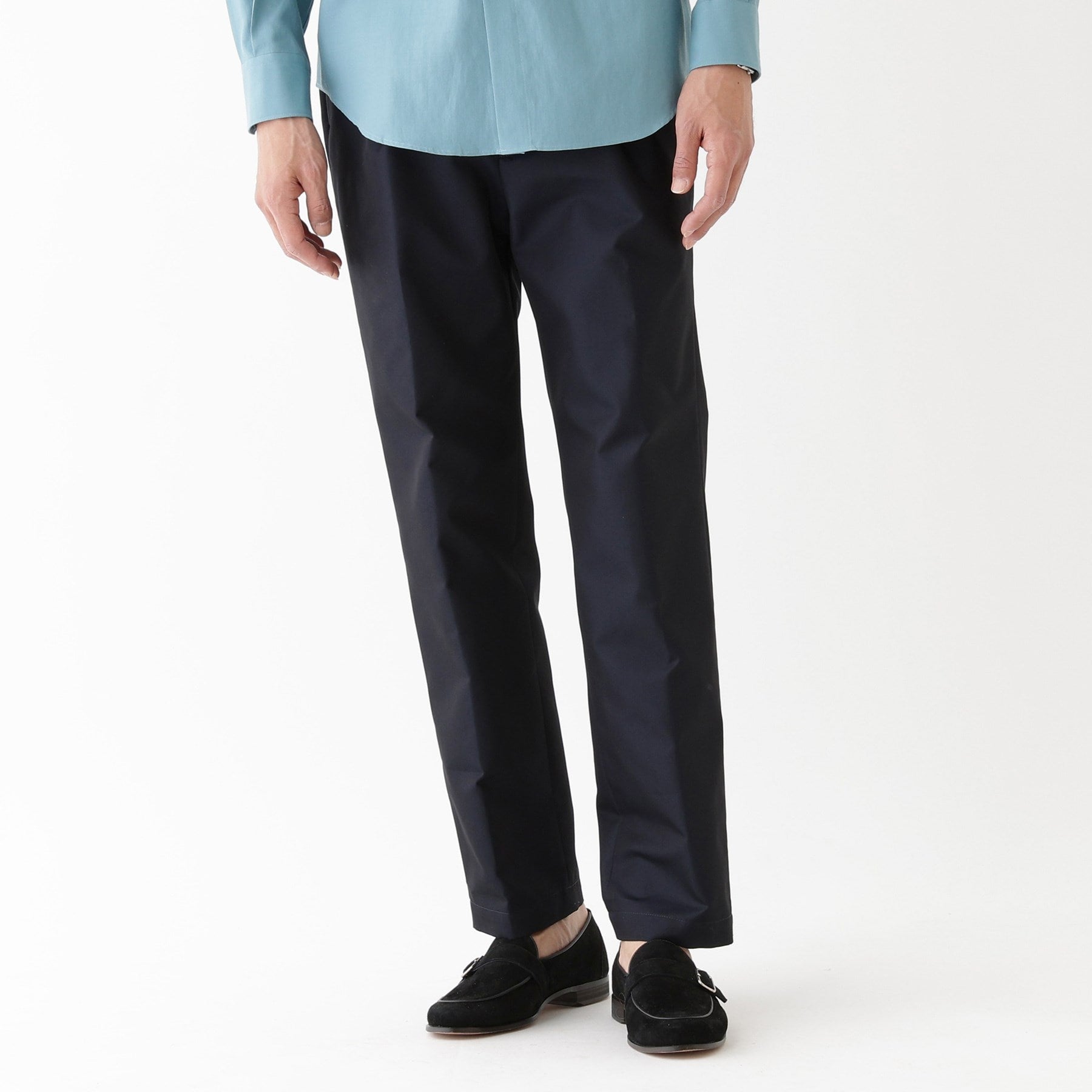 TAKEO KIKUCHI TAKEO KIKUCHI 【THE FLAGSHIP】 Yarn-dyed Gabardine Chino Slacks