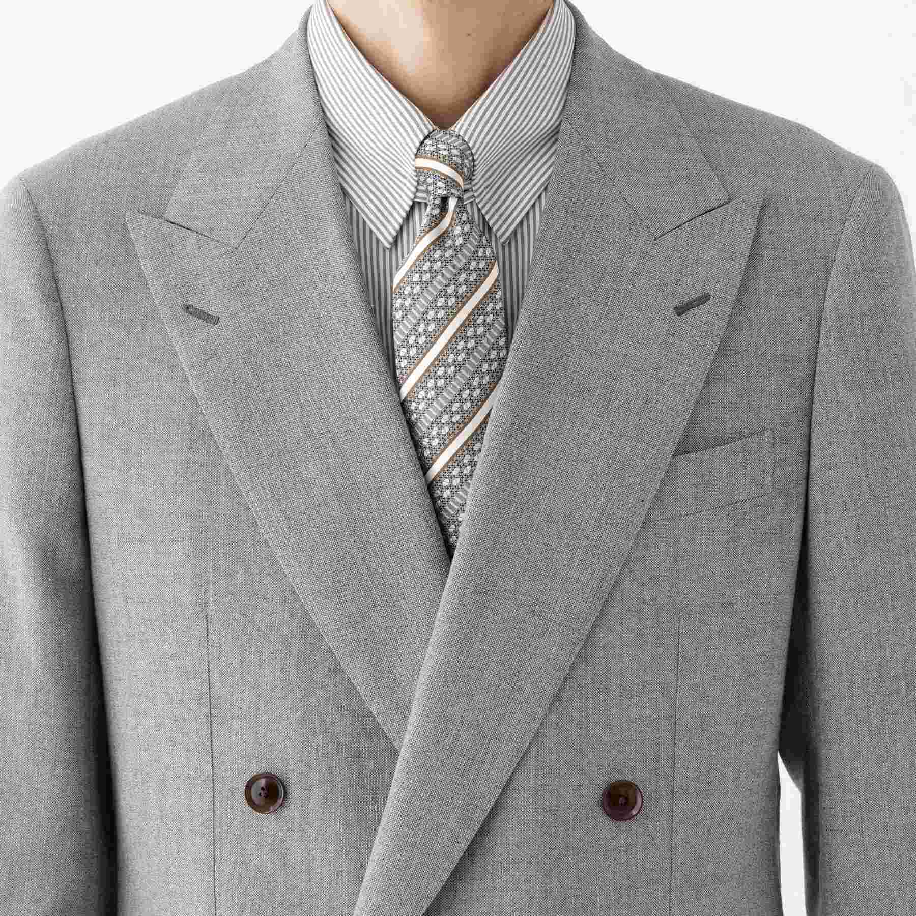 TAKEO KIKUCHI TAKEO KIKUCHI 【THE FLAGSHIP】古巴海灘亞麻 雙排扣西裝