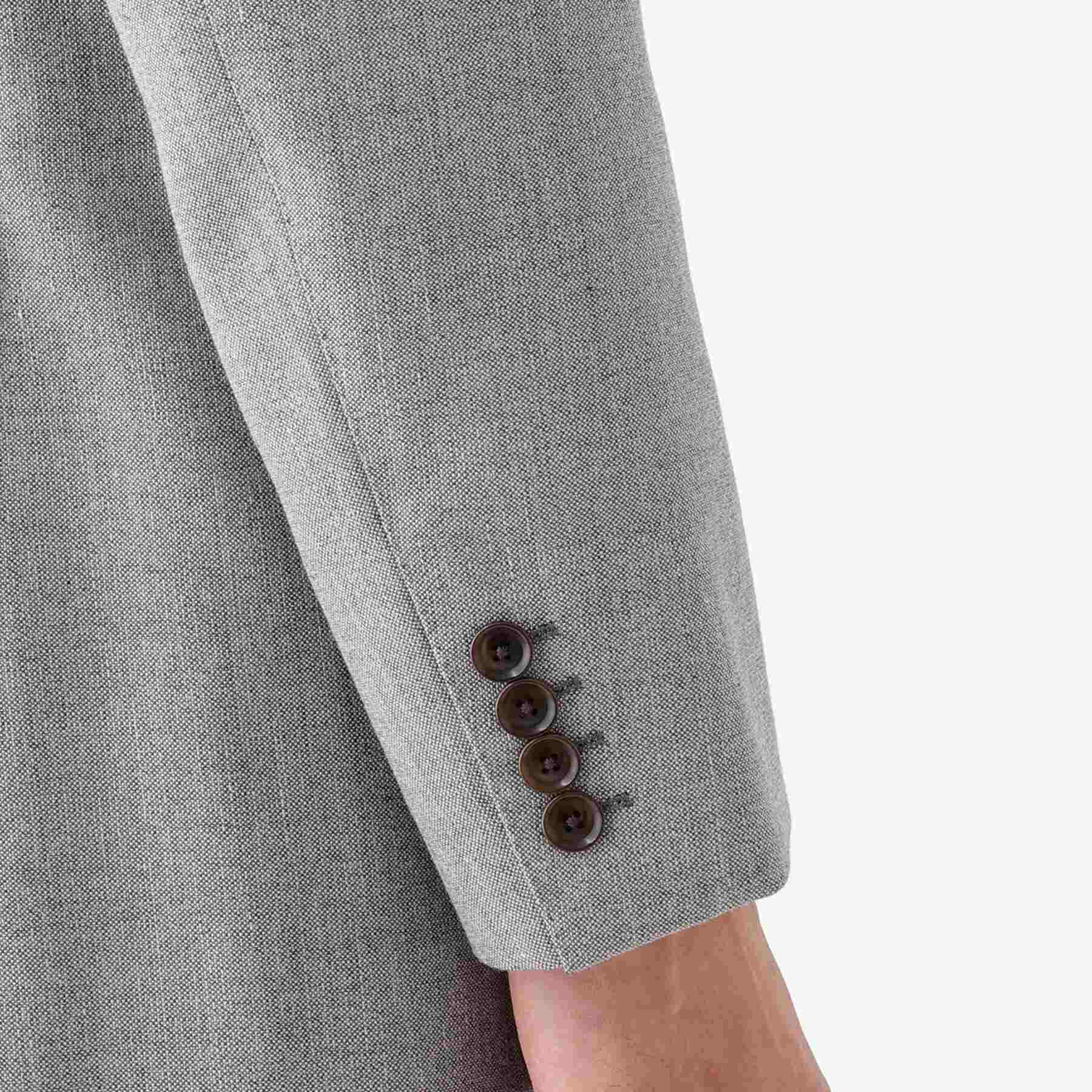 TAKEO KIKUCHI TAKEO KIKUCHI 【THE FLAGSHIP】古巴海灘亞麻 雙排扣西裝