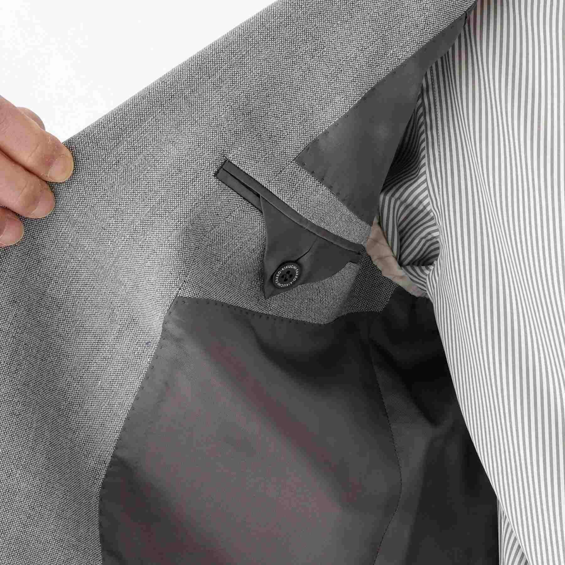 TAKEO KIKUCHI TAKEO KIKUCHI 【THE FLAGSHIP】古巴海灘亞麻 雙排扣西裝