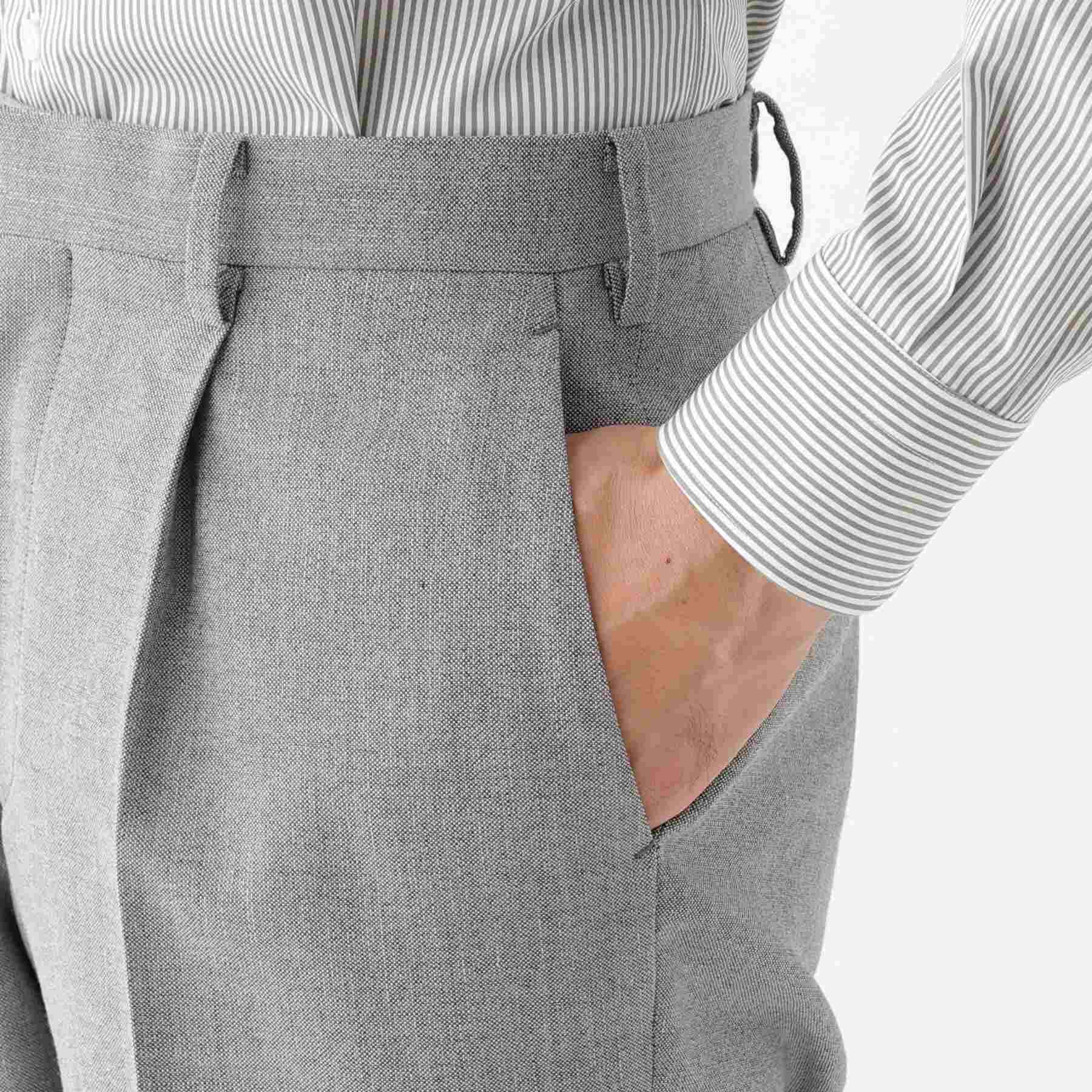 TAKEO KIKUCHI TAKEO KIKUCHI 【THE FLAGSHIP】古巴海灘亞麻 雙排扣西裝