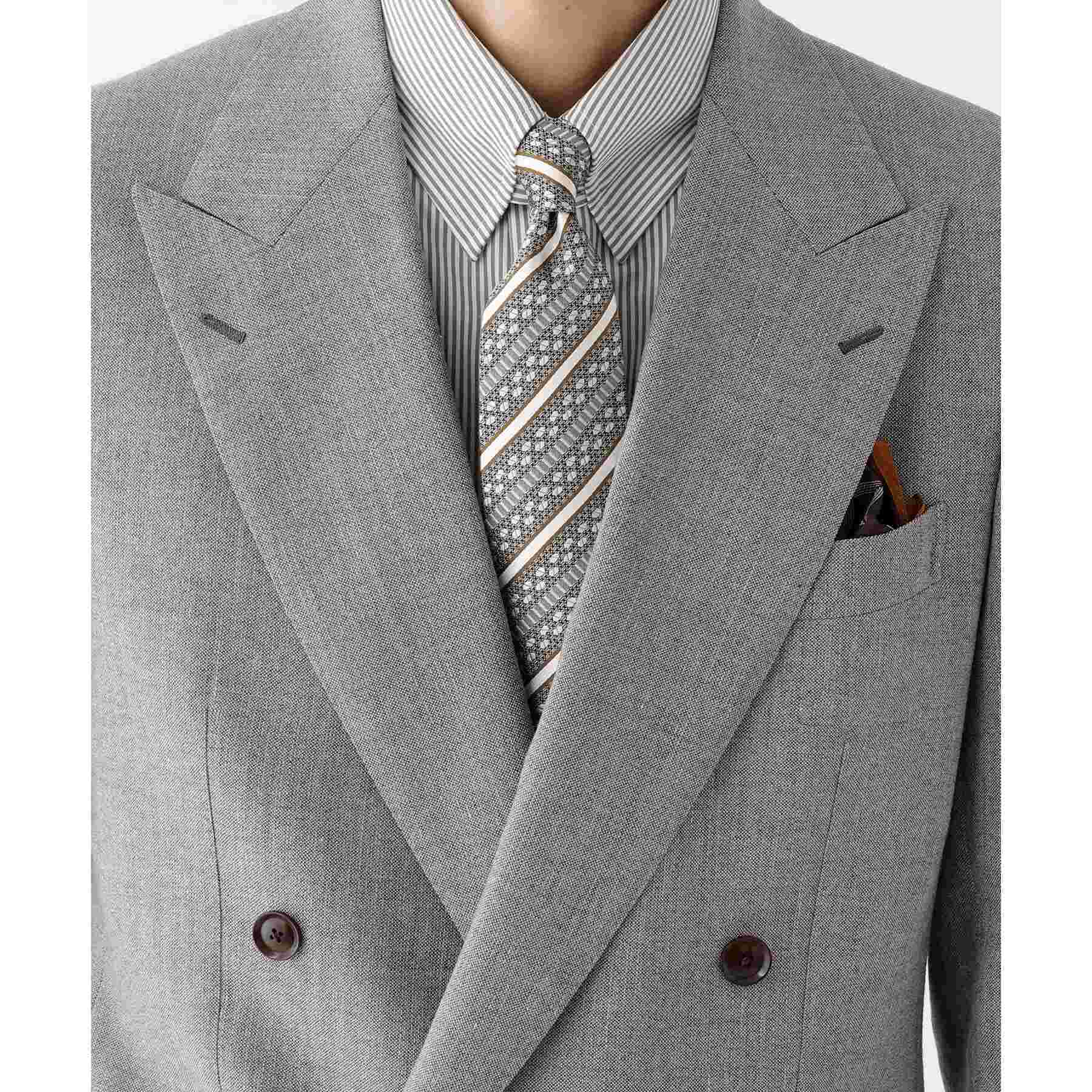 TAKEO KIKUCHI TAKEO KIKUCHI 【THE FLAGSHIP】古巴海灘亞麻 雙排扣西裝