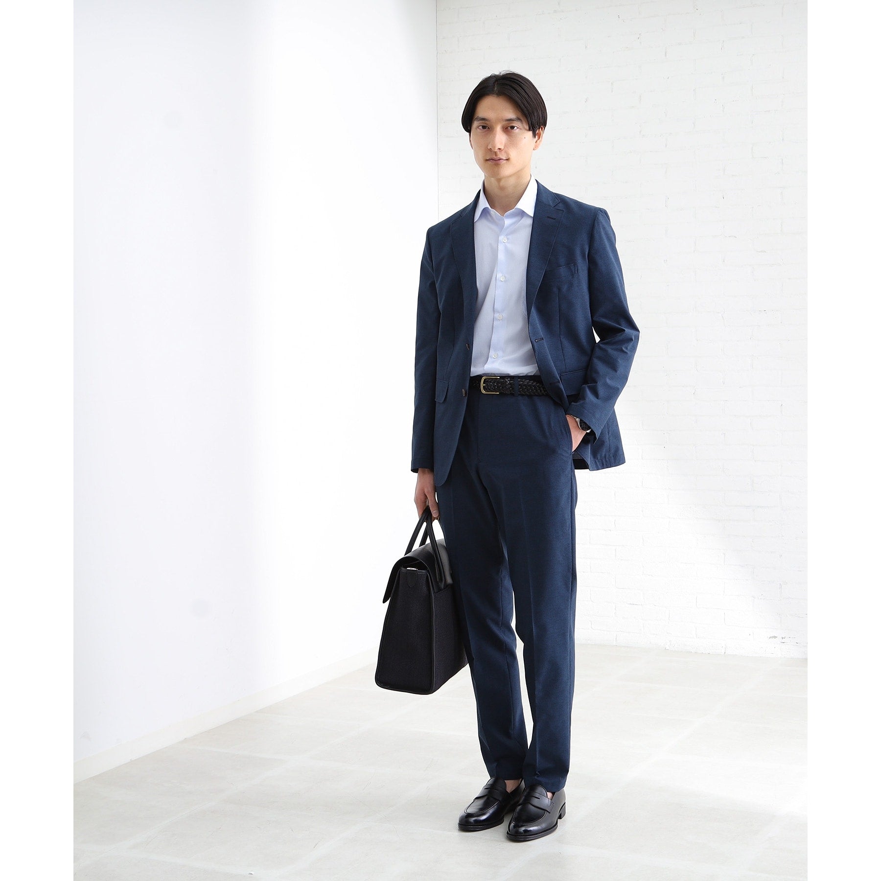 タケオキクチ TAKEO KIKUCHI 【抗菌防臭】COOL DOTS(R)ドビープリント ジャケット (ネイビー(094)) ネイビー(094)