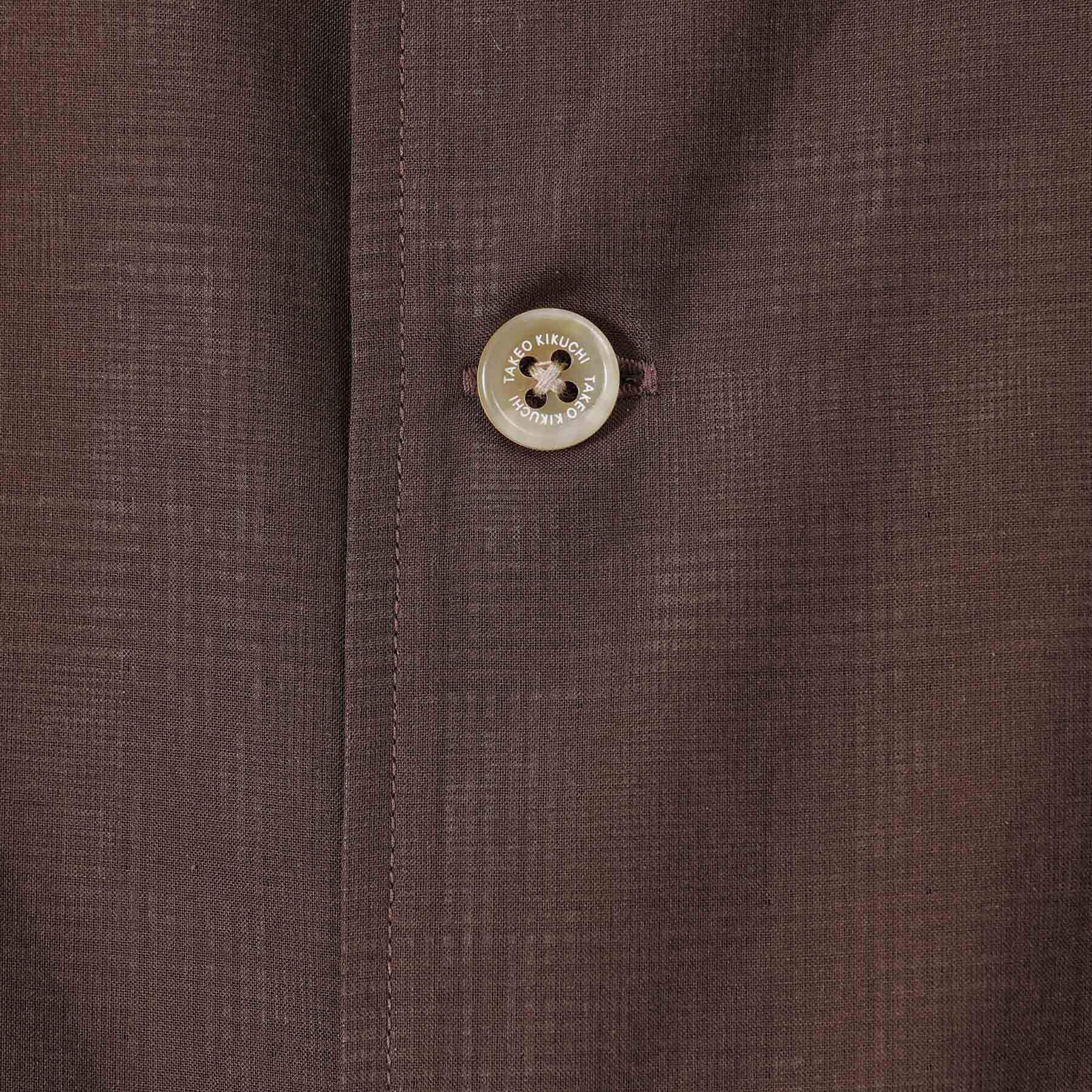 タケオキクチ TAKEO KIKUCHI ダブルフェイス シャツ 羽織り (ブラウン(044)) ブラウン(044)