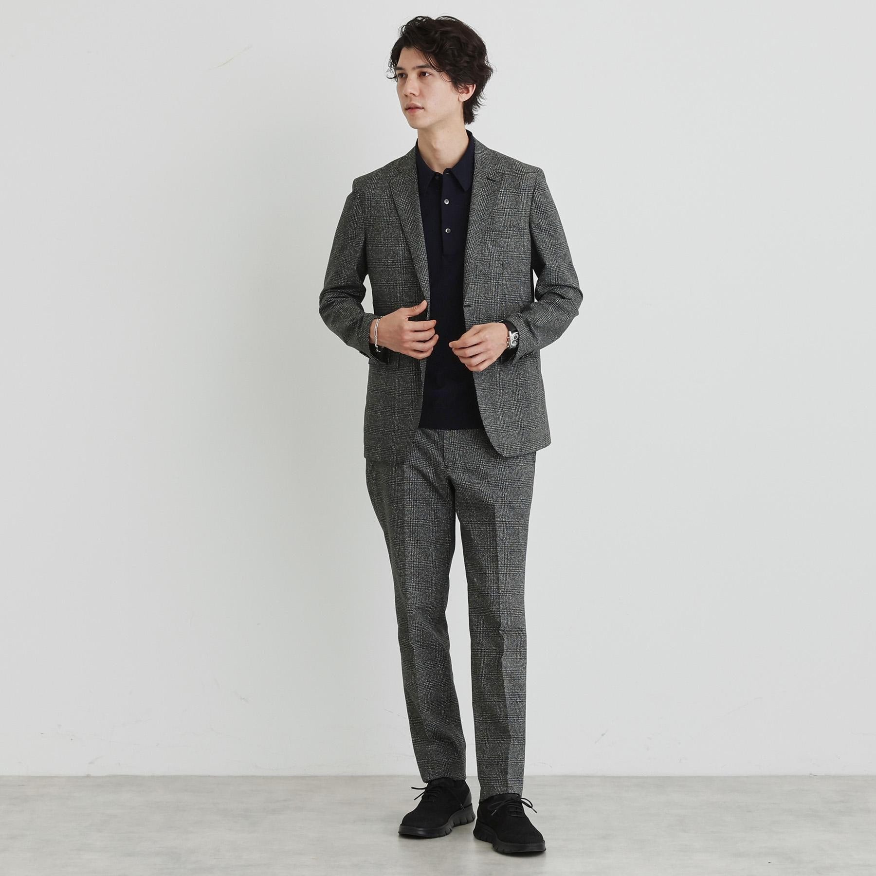 タケオキクチ TAKEO KIKUCHI テーラードニット ポロシャツ (ネイビー(094)) ネイビー(094)