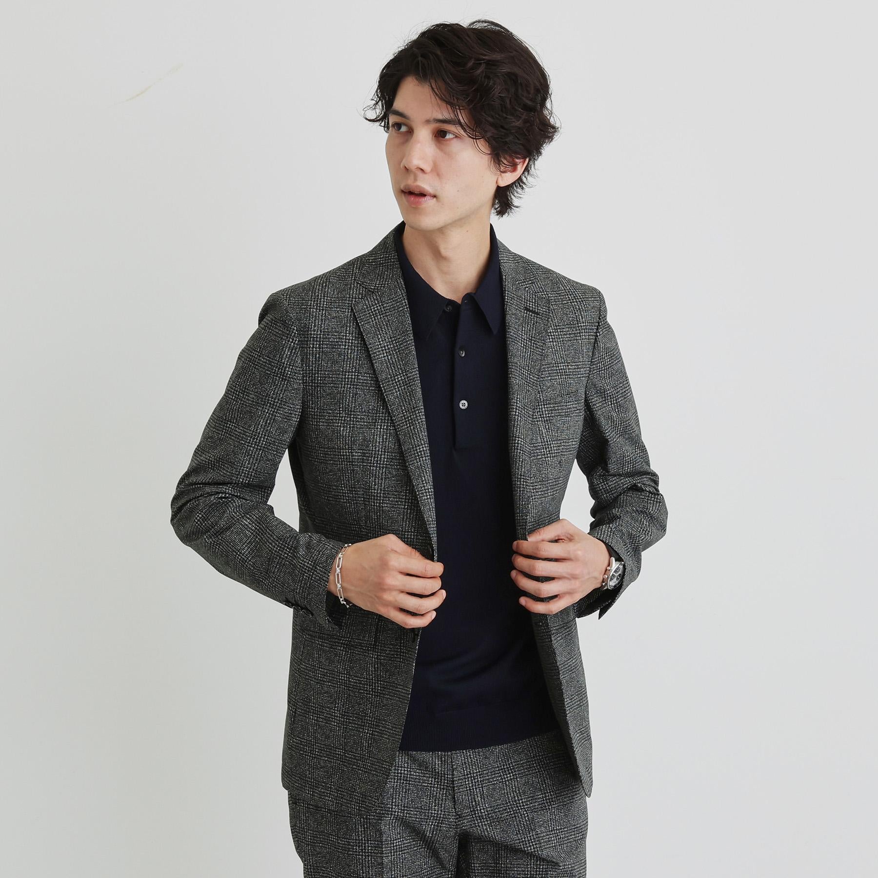 タケオキクチ TAKEO KIKUCHI テーラードニット ポロシャツ (ネイビー(094)) ネイビー(094)