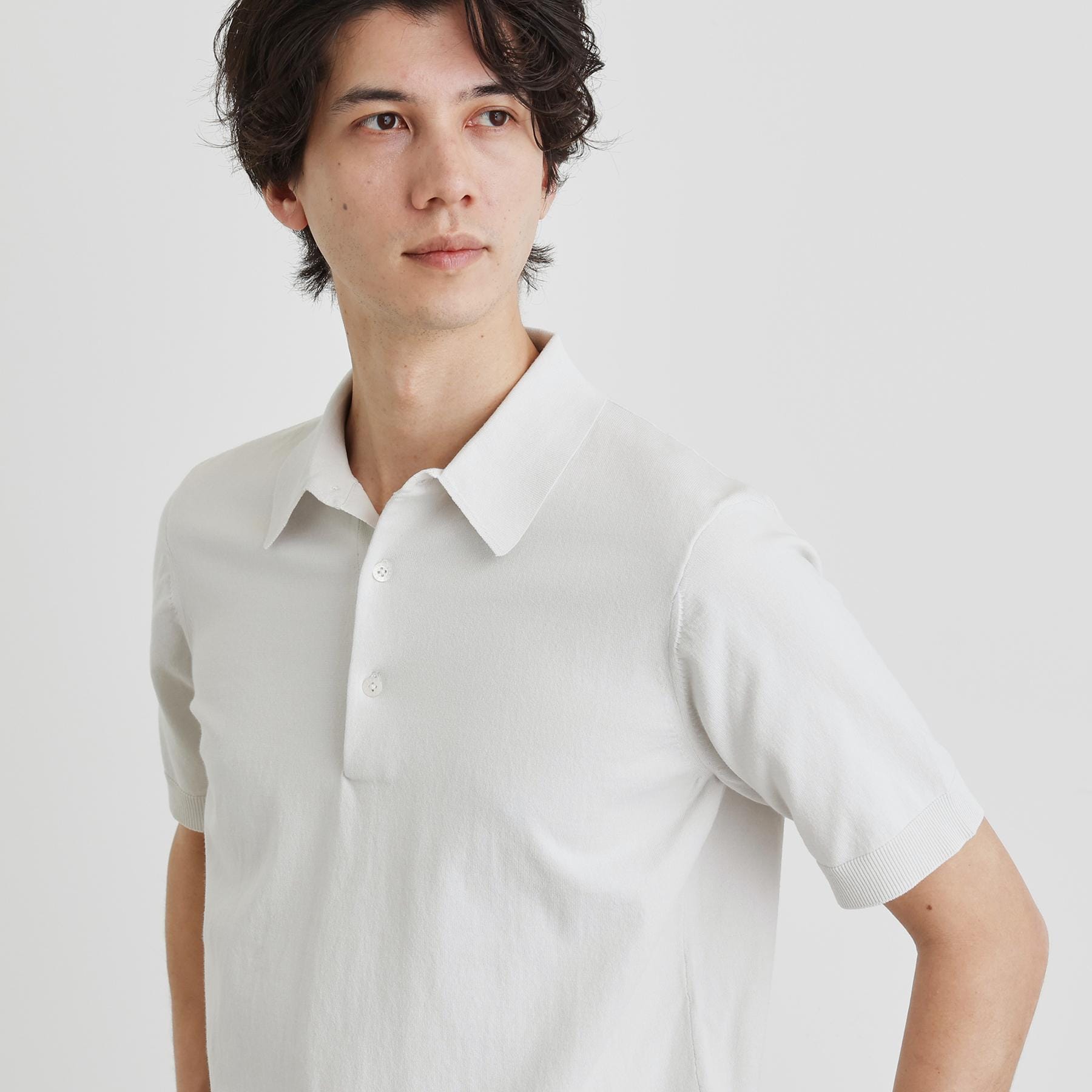 タケオキクチ TAKEO KIKUCHI テーラードニット ポロシャツ (ネイビー(094)) ネイビー(094)