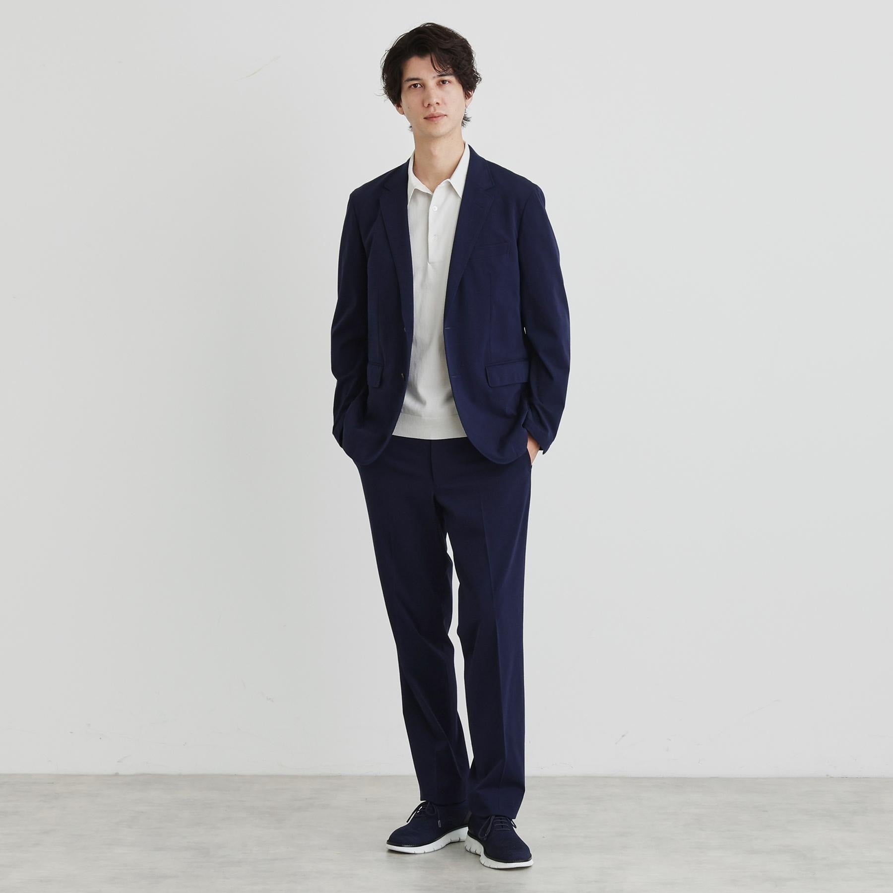 タケオキクチ TAKEO KIKUCHI テーラードニット ポロシャツ (ネイビー(094)) ネイビー(094)