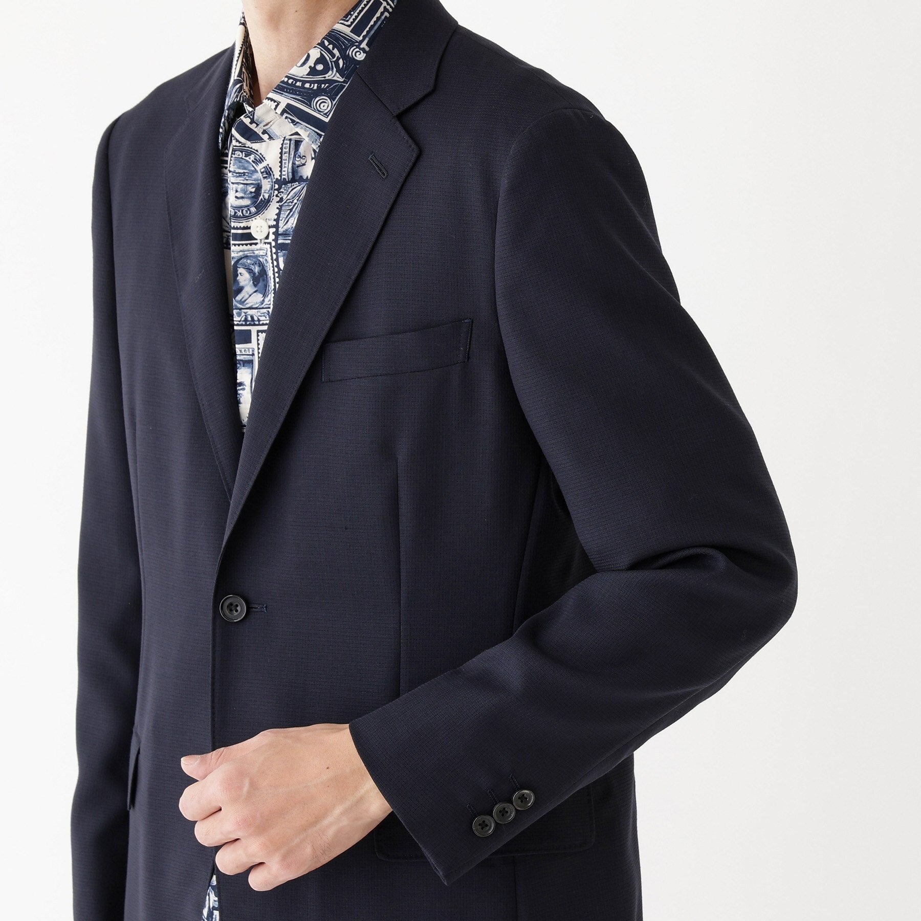 タケオキクチ TAKEO KIKUCHI 【THE FLAGSHIP】メッシュ ジャケット (チャコールグレー(014)) チャコールグレー(014)