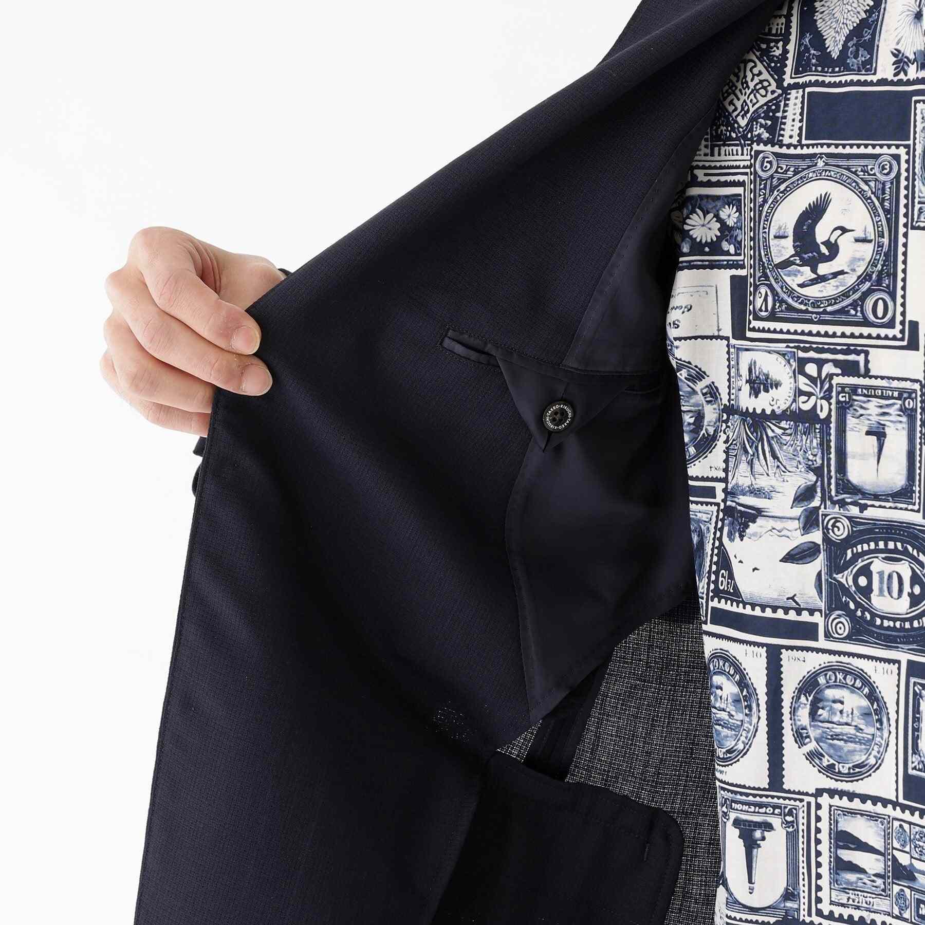 タケオキクチ TAKEO KIKUCHI 【THE FLAGSHIP】メッシュ ジャケット (チャコールグレー(014)) チャコールグレー(014)