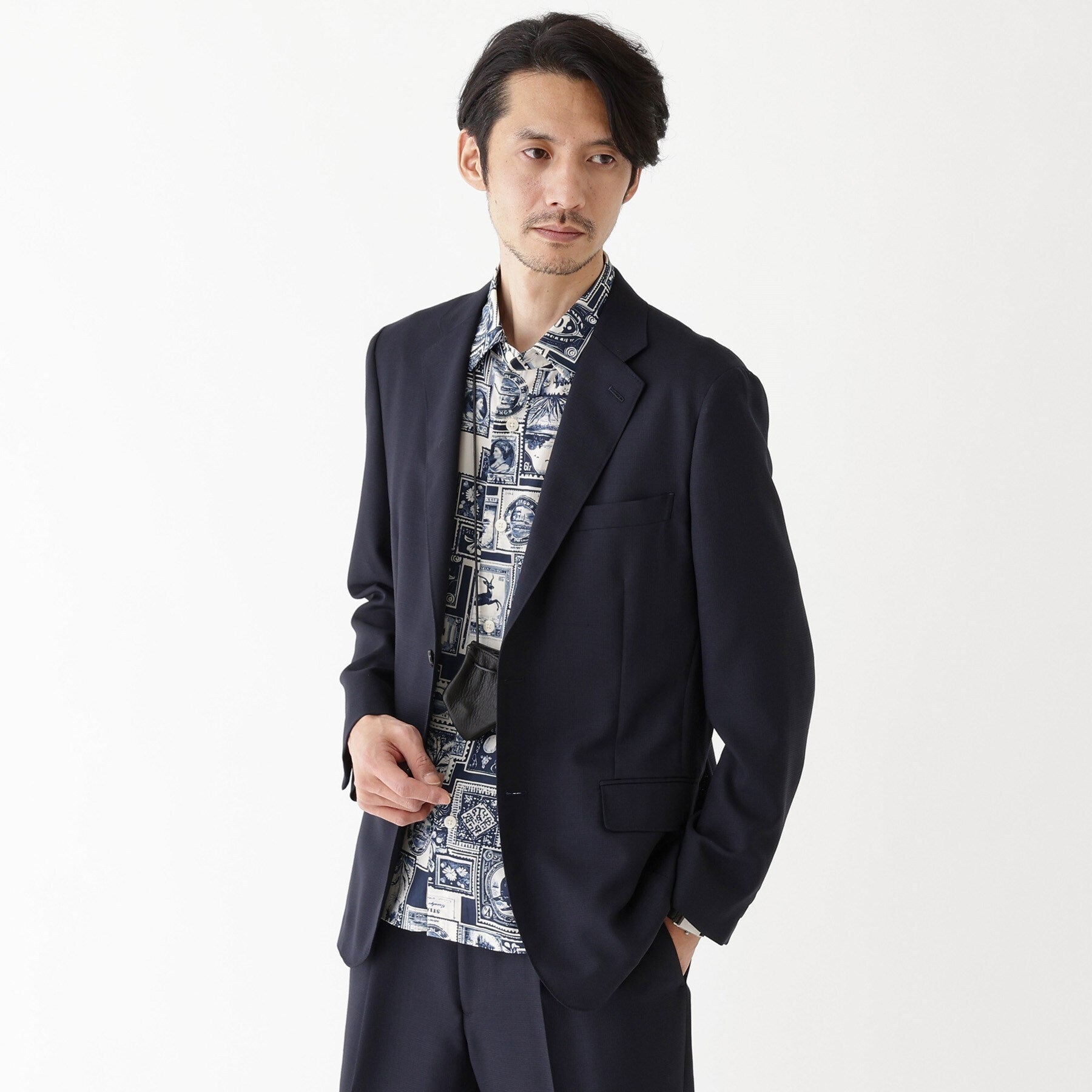 タケオキクチ TAKEO KIKUCHI 【THE FLAGSHIP】メッシュ ジャケット (チャコールグレー(014)) チャコールグレー(014)