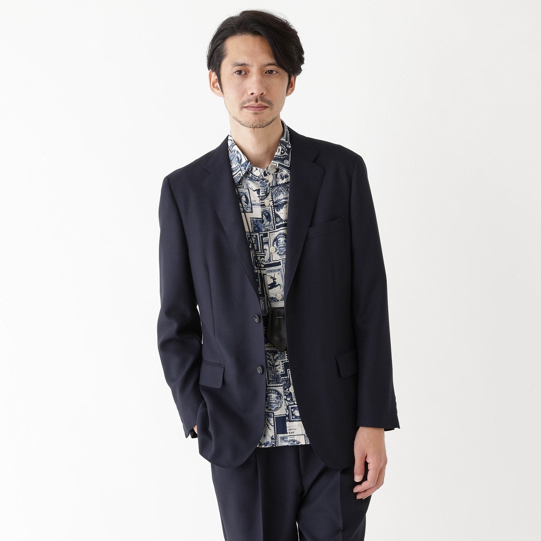 タケオキクチ TAKEO KIKUCHI 【THE FLAGSHIP】メッシュ ジャケット (チャコールグレー(014)) チャコールグレー(014)