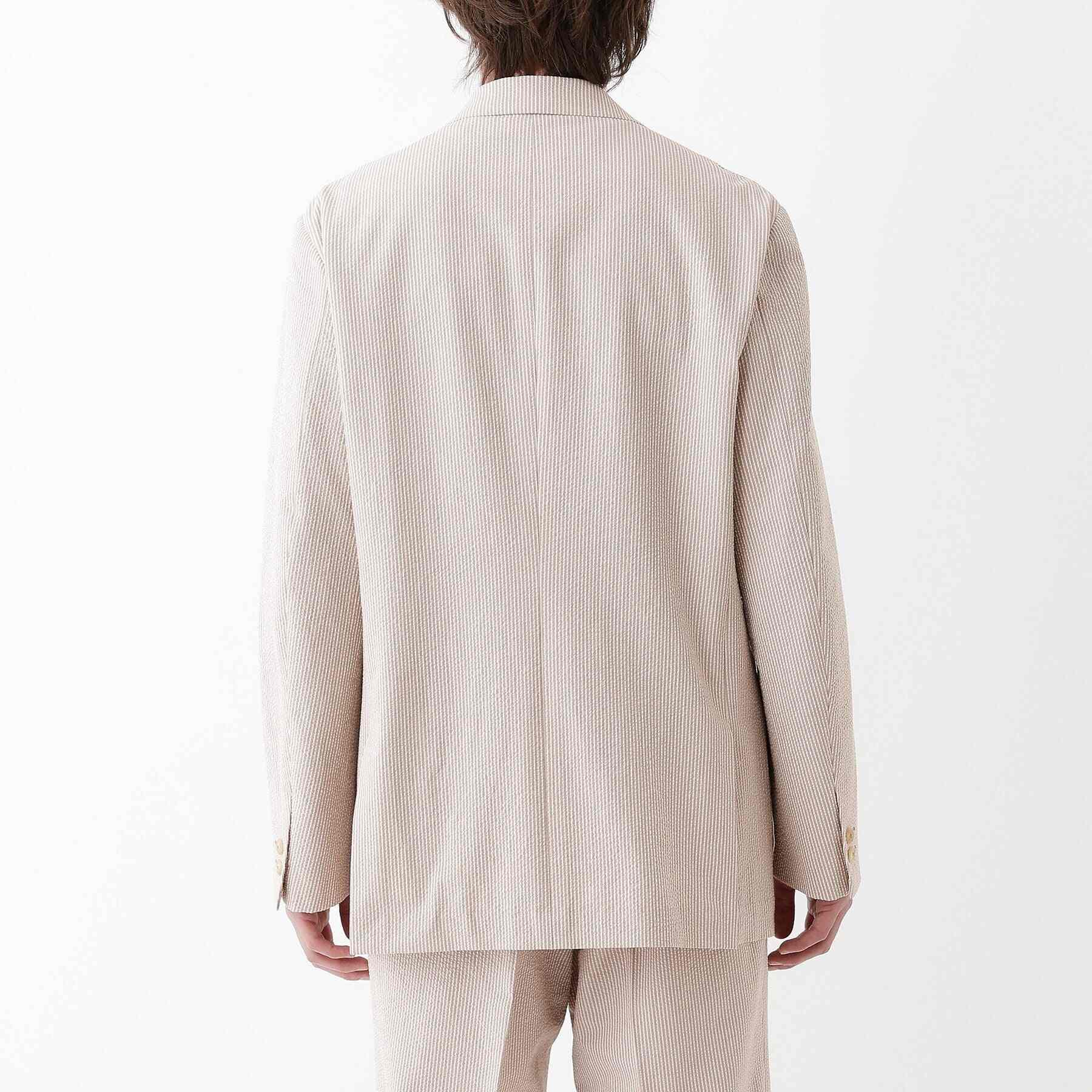 タケオキクチ TAKEO KIKUCHI 【THE FLAGSHIP】サッカー2wayストレッチ ジャケット (ブラック(319)) ブラック(319)